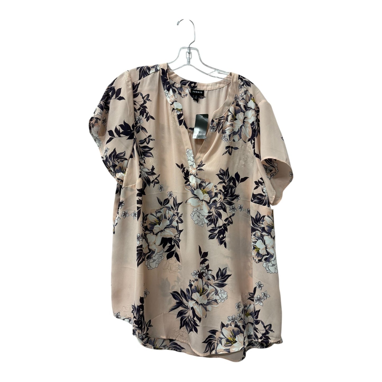 Top Ss By Torrid In Pink & Purple, Size:2X