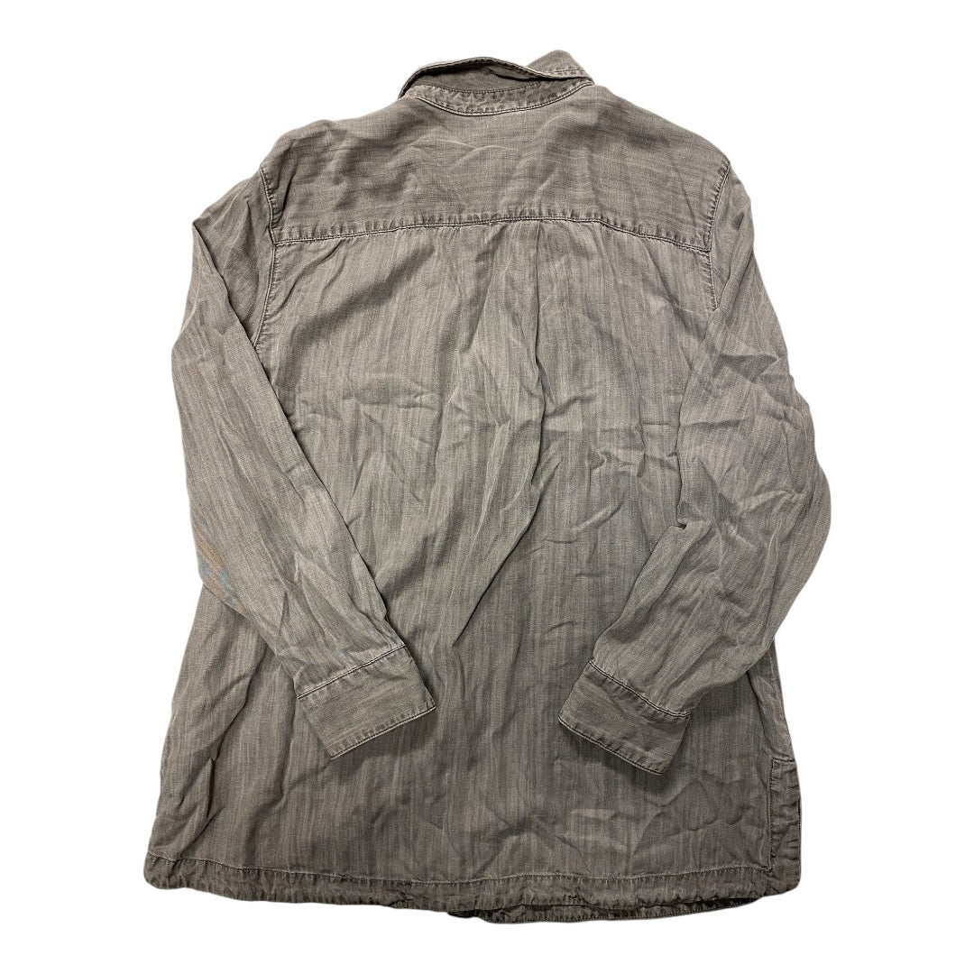 Top Ls By Chicos In Grey, Size:16