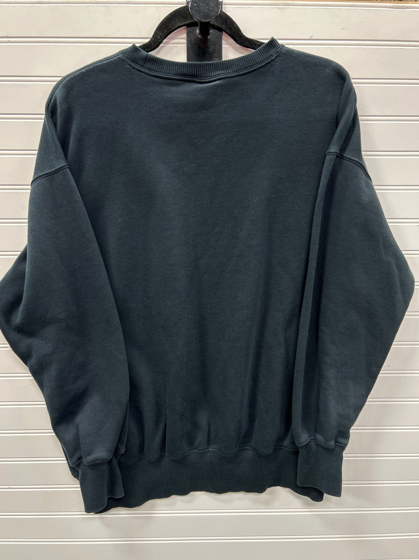 Athletic Top Ls Crewneck By Nike Apparel In Black, Size:M