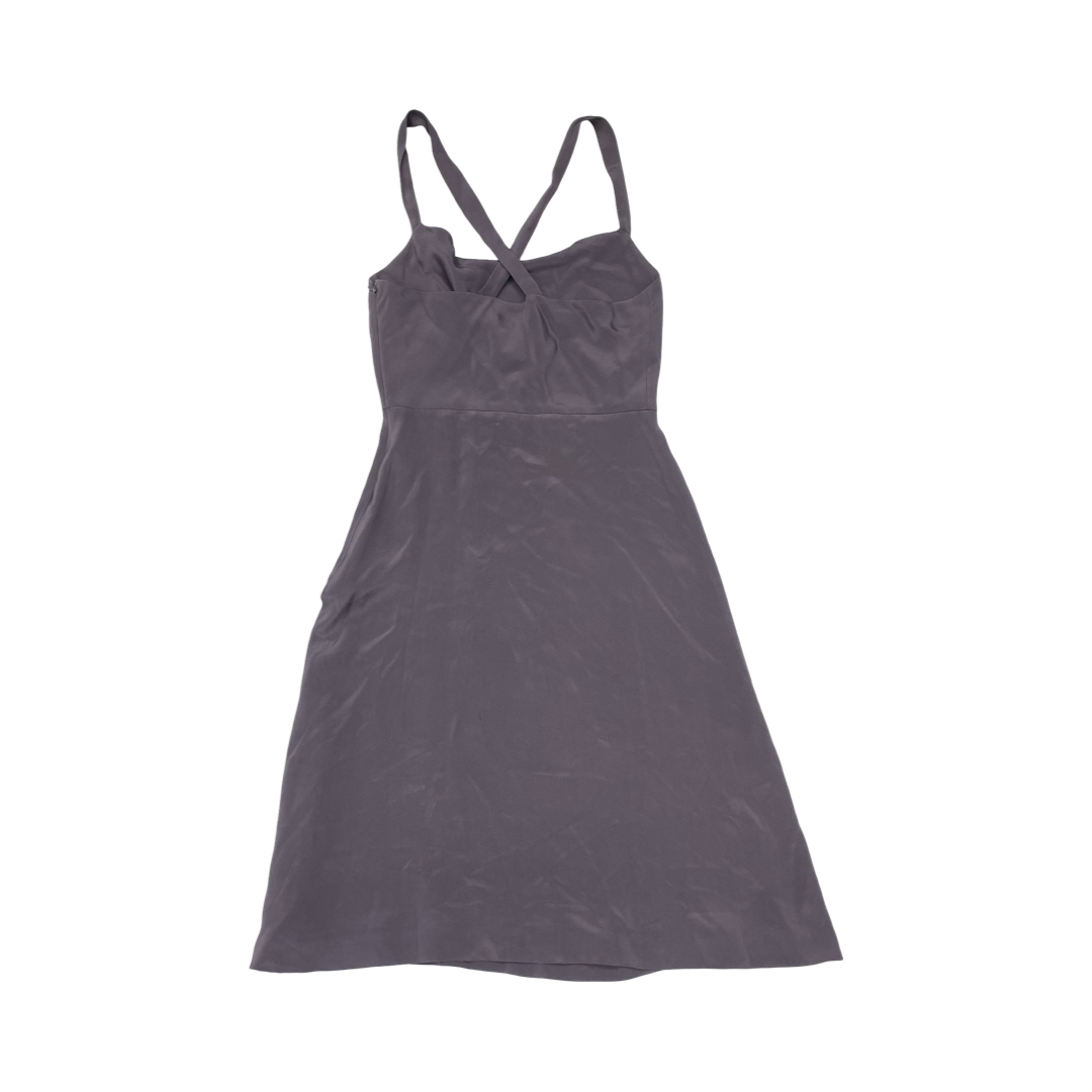 Dress Casual Midi By J. Crew In Purple, Size:0