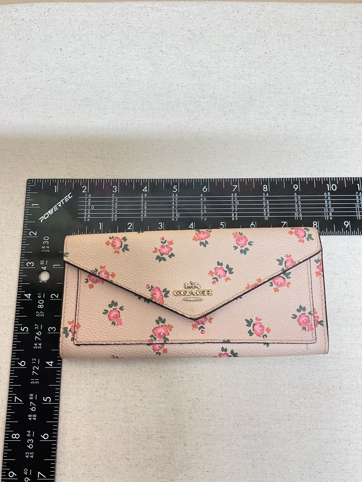 Wallet Designer By Coach In Pink, Size:Medium