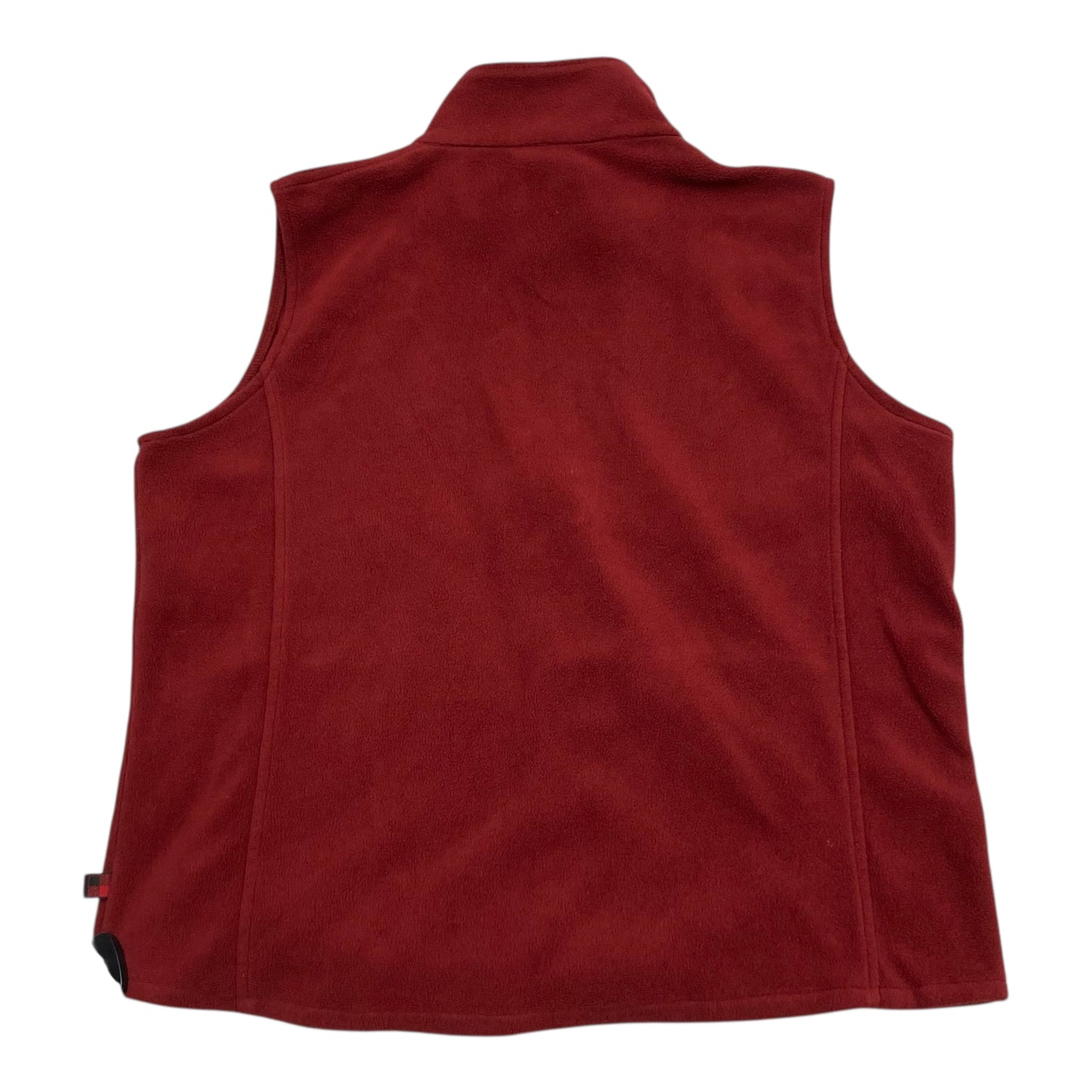 Vest Fleece By Woolrich In Red, Size:Xl