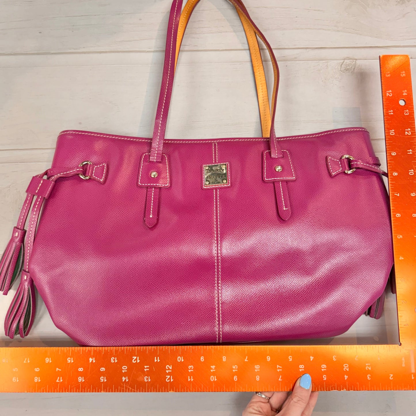 Tote Designer By Dooney And Bourke, Size: Large