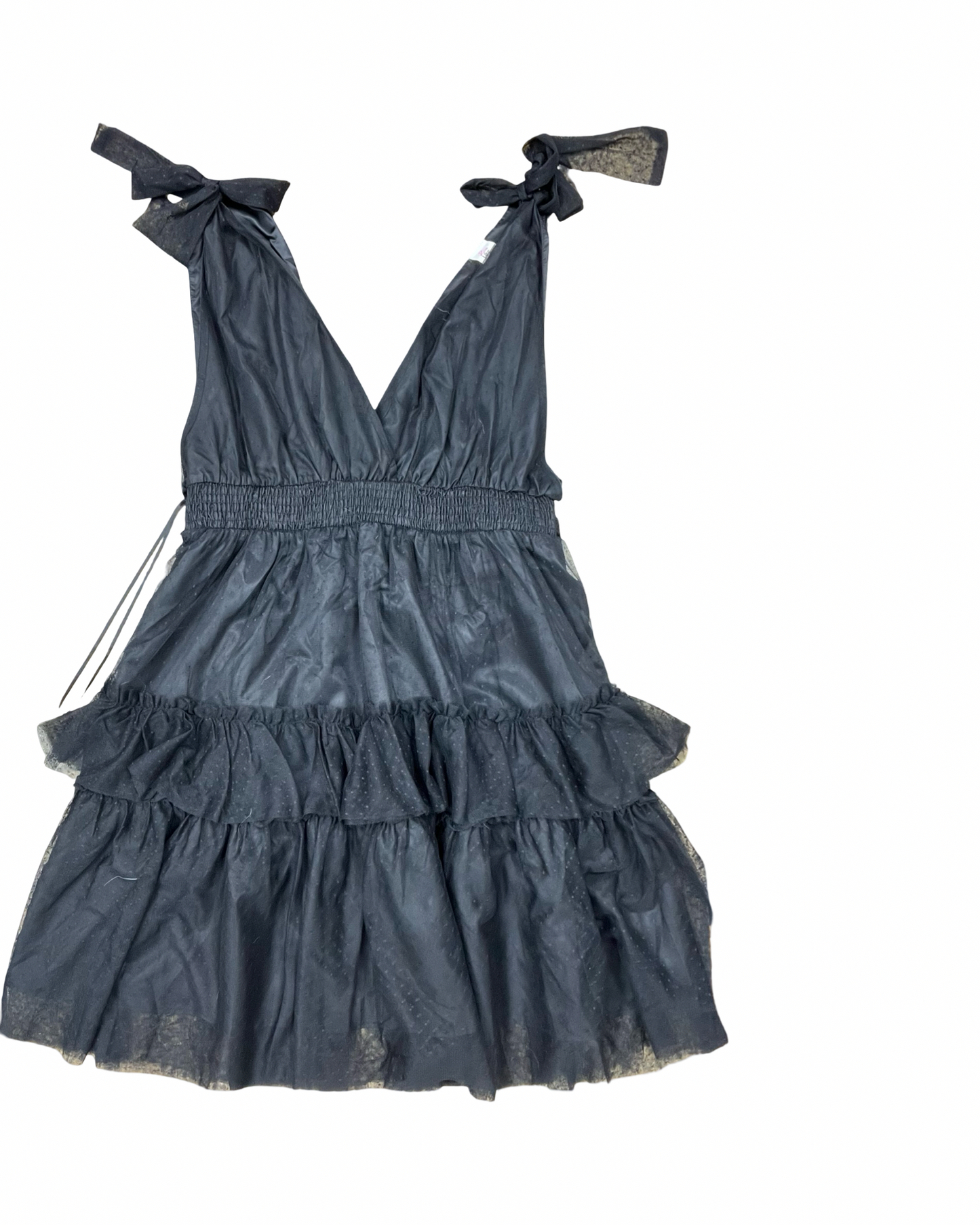 Dress Party Midi By Like Love In Black, Size:2X
