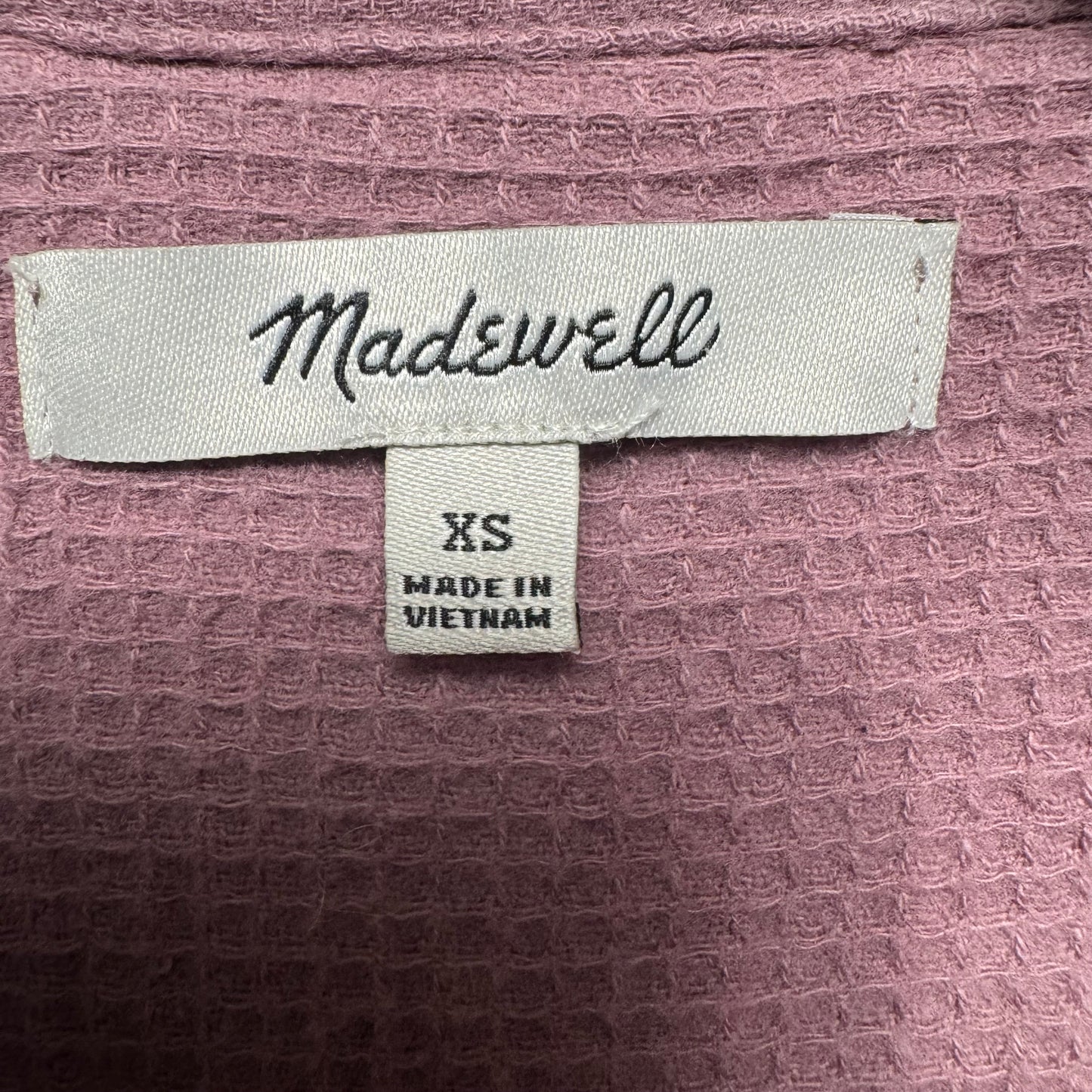 Jacket Moto By Madewell In Purple, Size: Xs