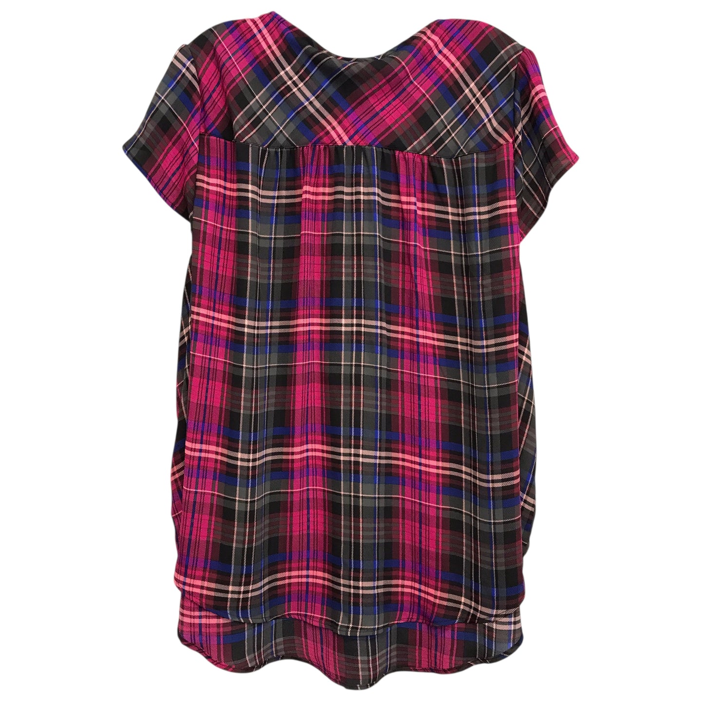 Top Sleeveless By Torrid In Plaid Pattern, Size:3X