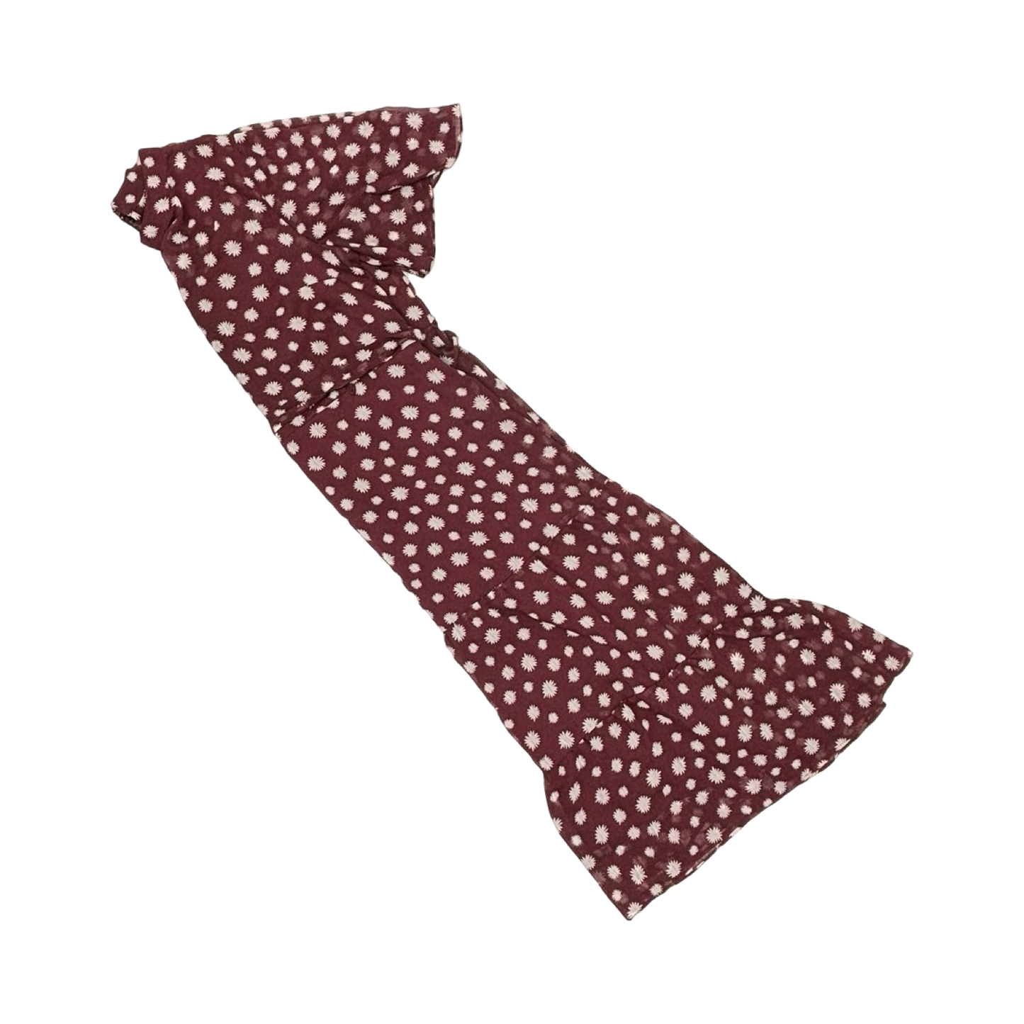 Dress Party Midi By Maggy London In Maroon, Size:18