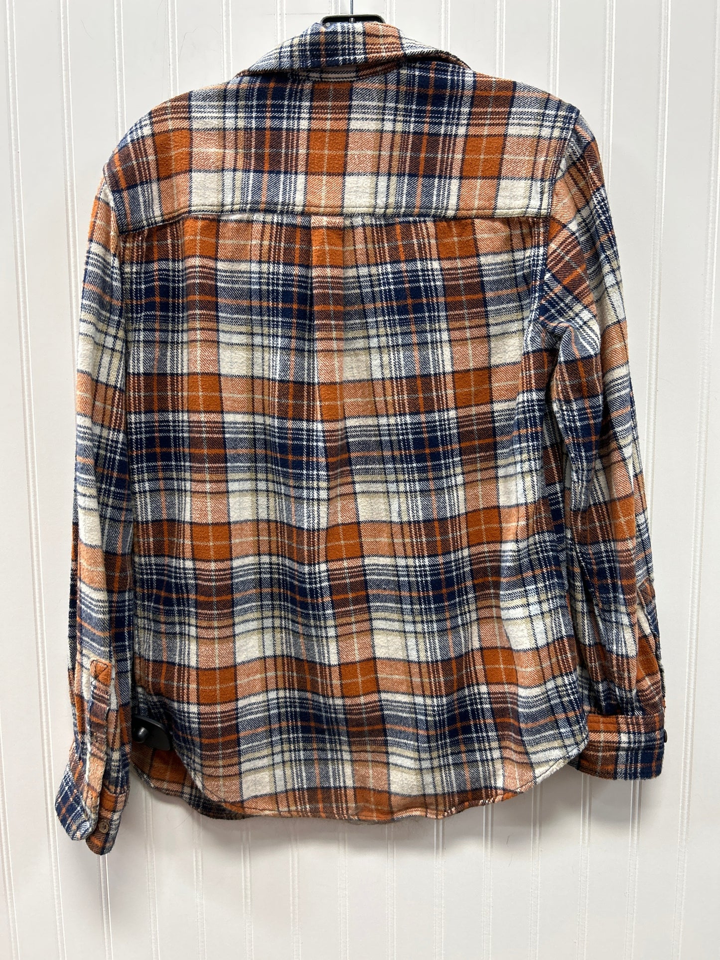 Top Ls By Mossimo In Plaid Pattern, Size:S