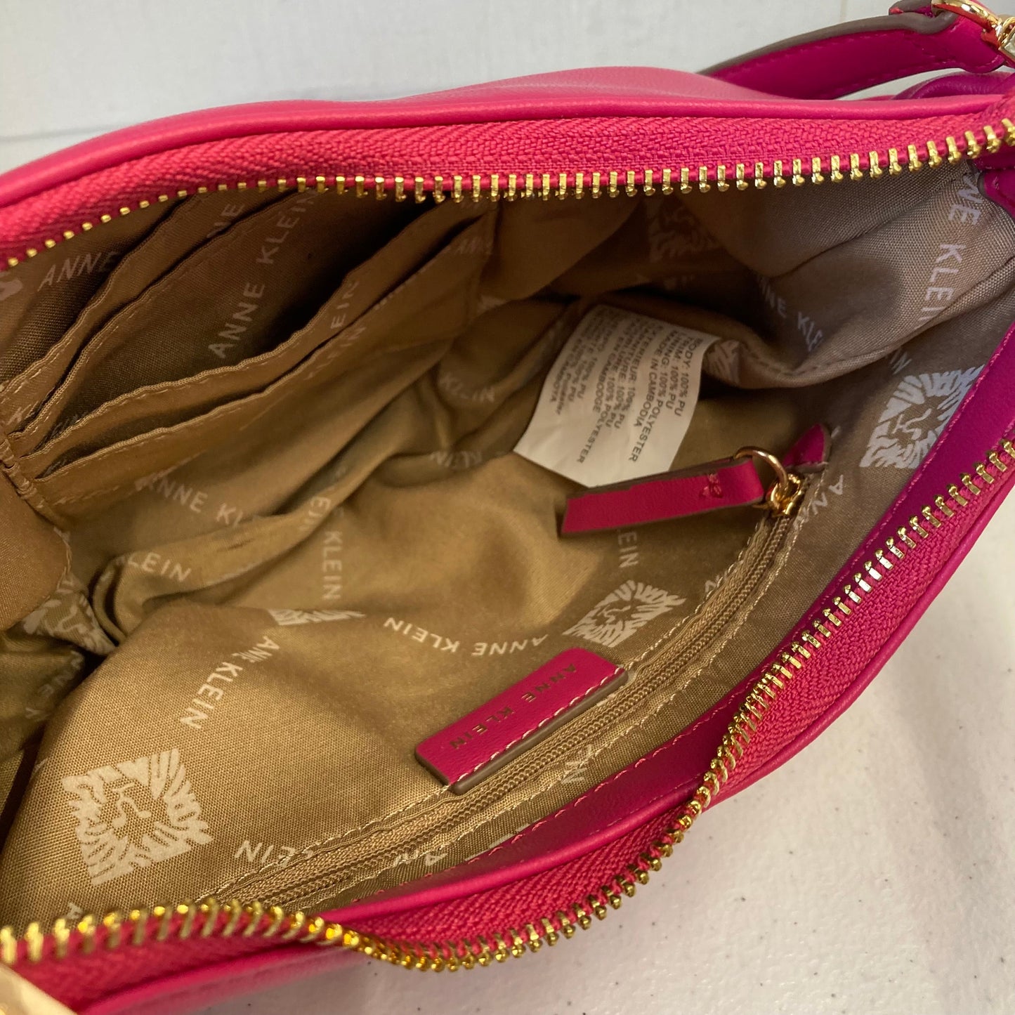 Handbag By Anne Klein In Pink, Size:Small