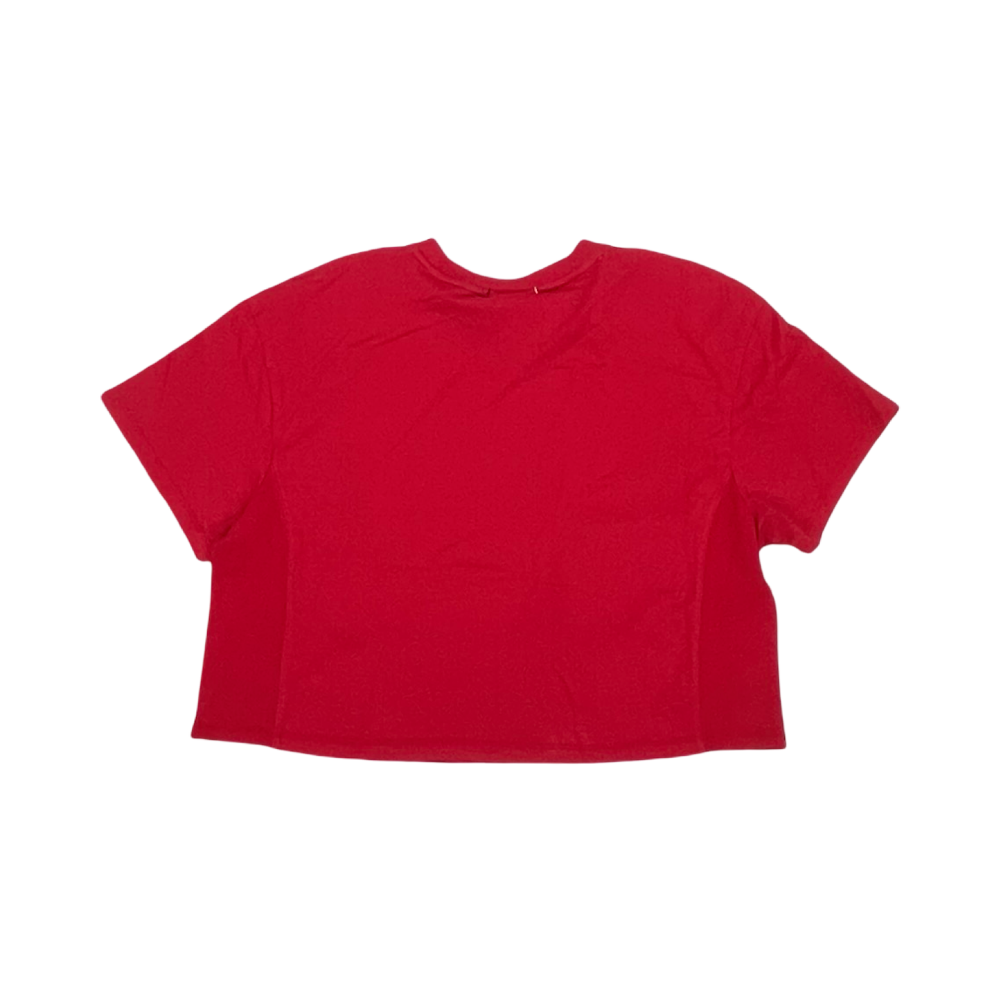 Athletic Top Ss By Champion In Red, Size:S