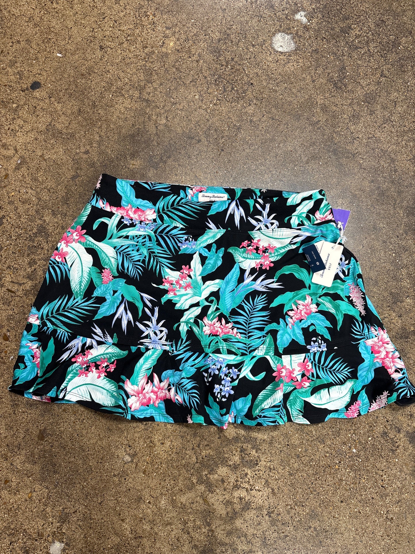 Athletic Skort By Tommy Bahama In Tropical Print, Size:L