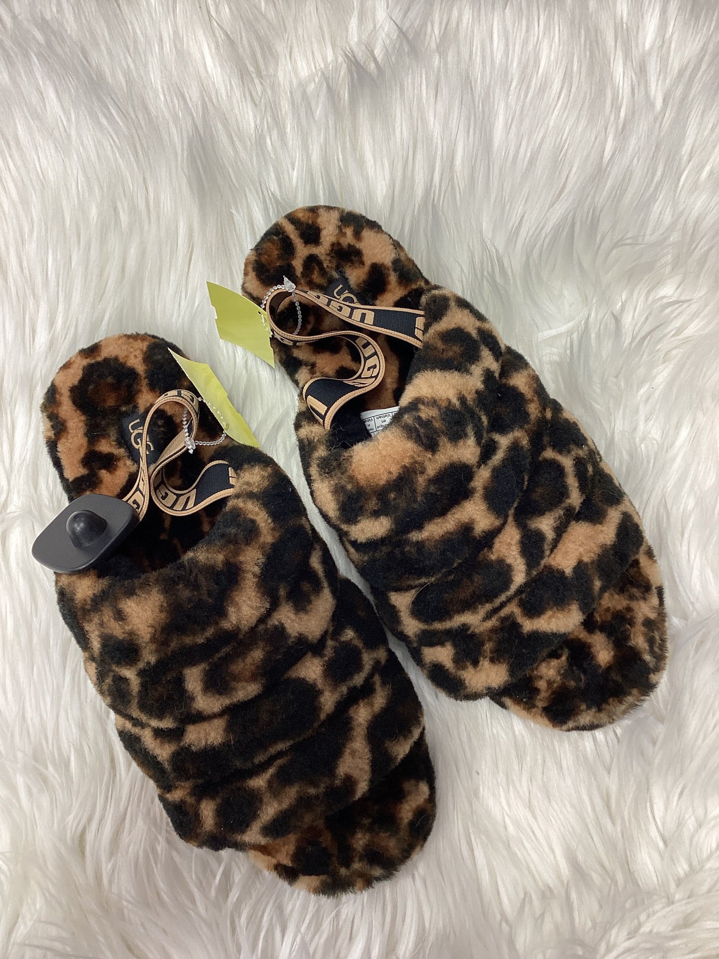 Slippers Designer By Ugg In Brown, Size:11