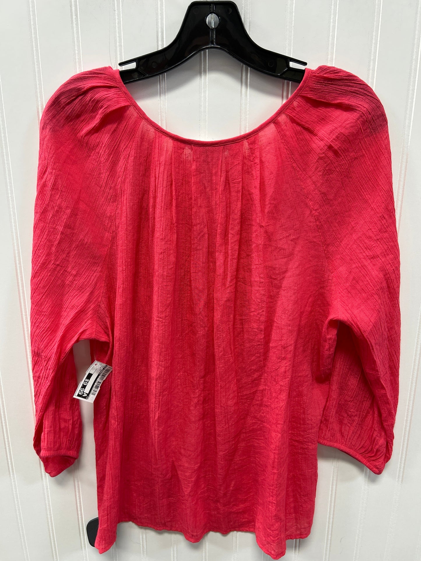 Top Ls By Cj Banks In Pink, Size:Xl