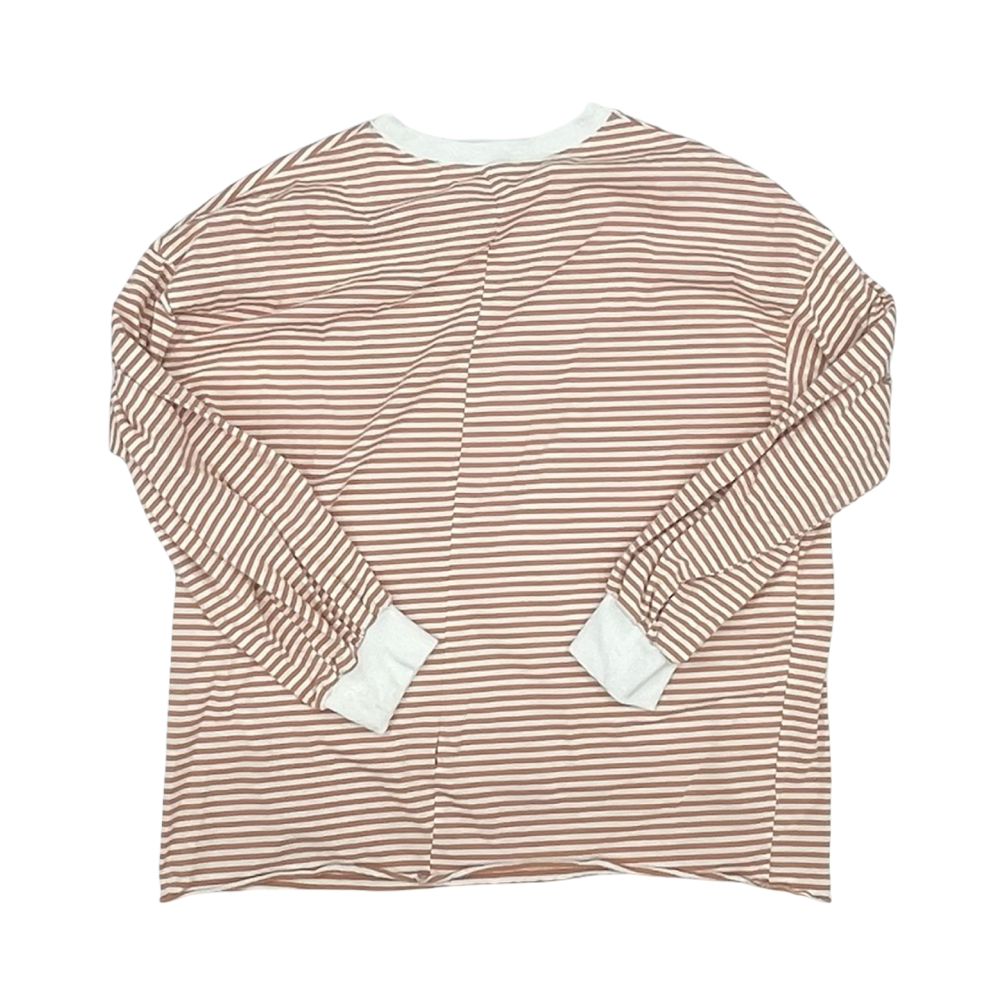 Top Ls By La Miel In Tan & White, Size:S