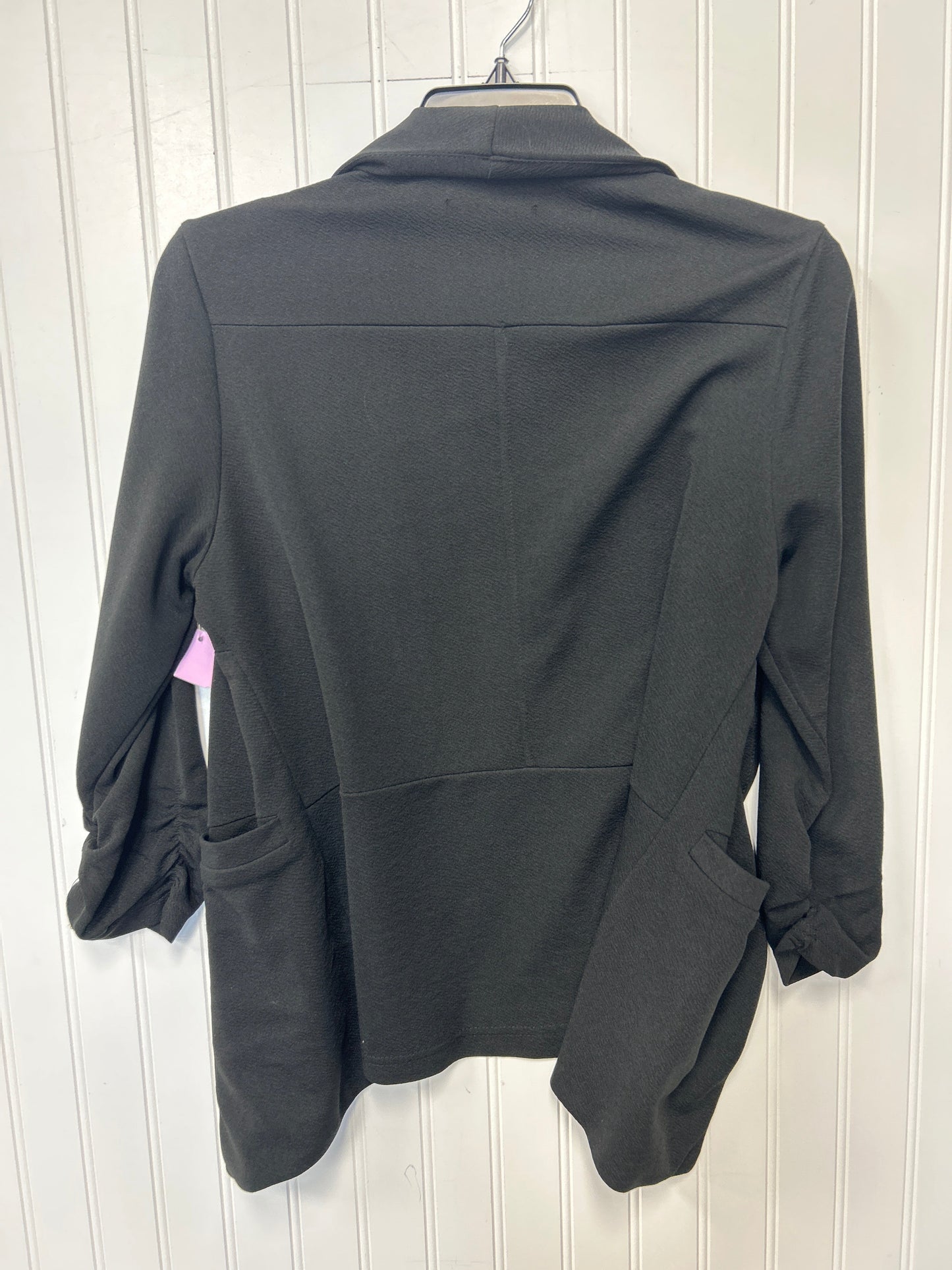 Blazer By Clothes Mentor In Black, Size:M