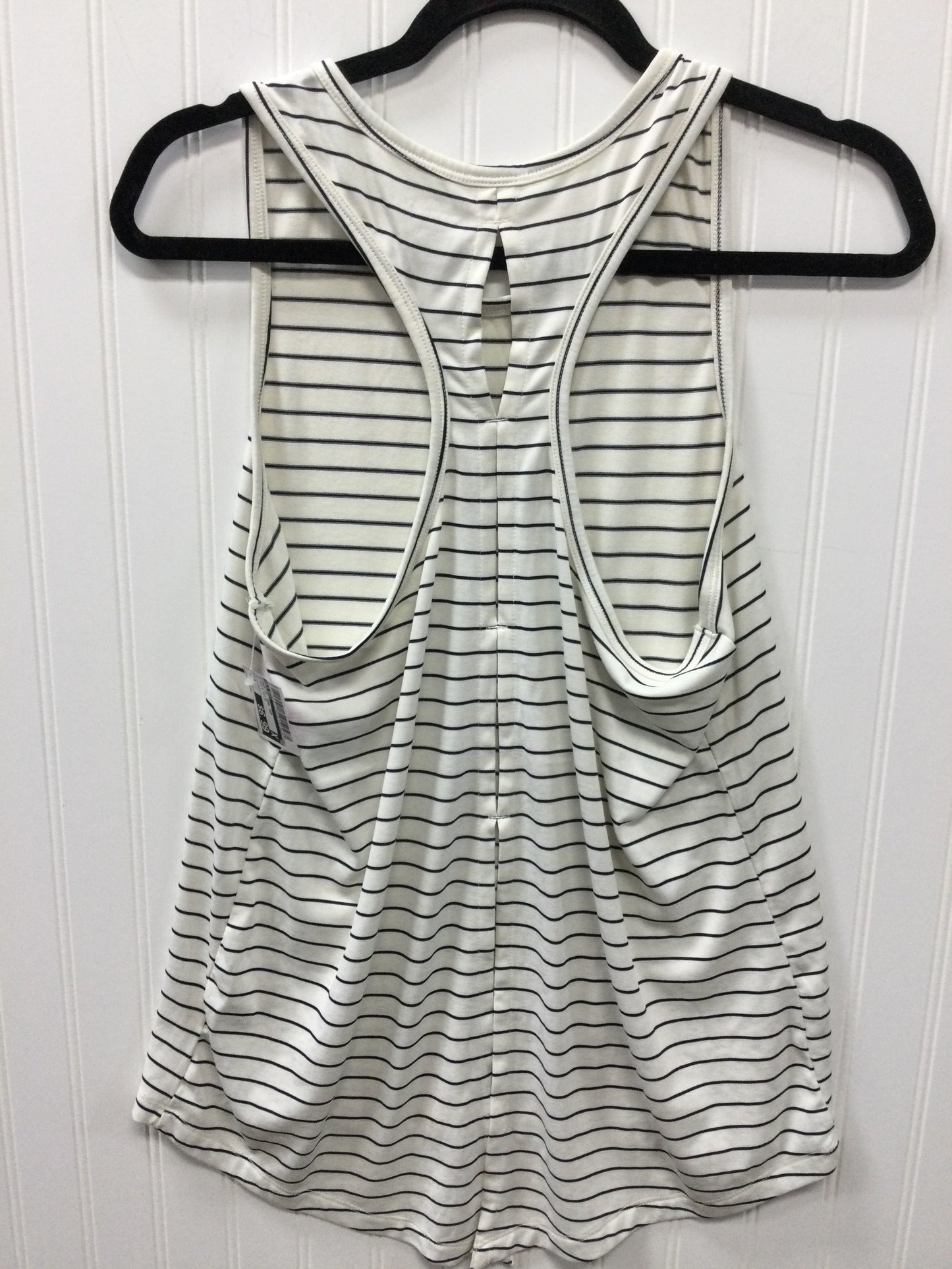 Athletic Tank Top By Old Navy In Black & White, Size:M