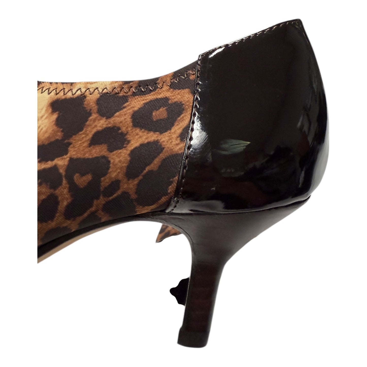 Shoes Heels Kitten By Donald Pliner In Black & Brown, Size:7