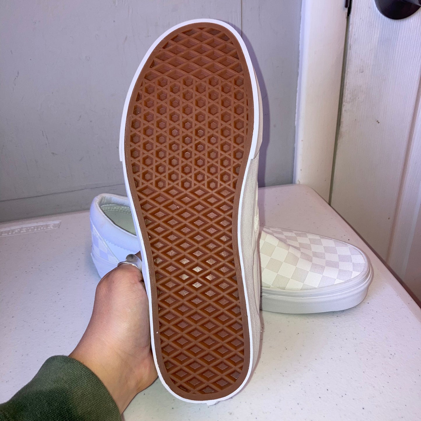 Shoes Sneakers By Vans In White, Size:10