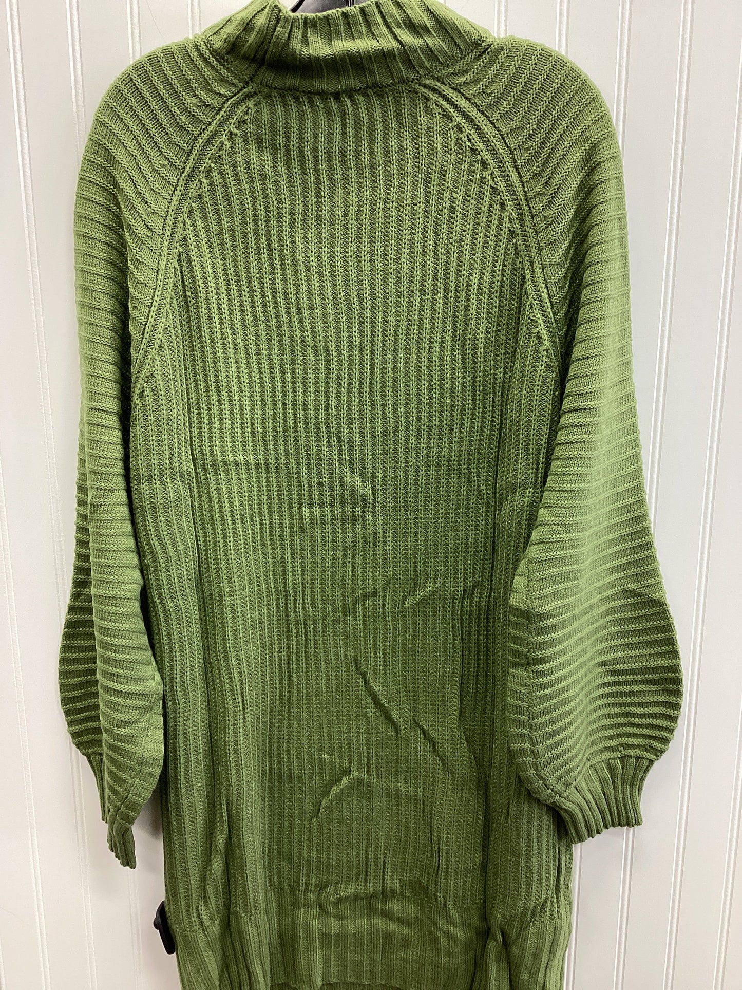 Dress Sweater By Clothes Mentor In Green, Size:L