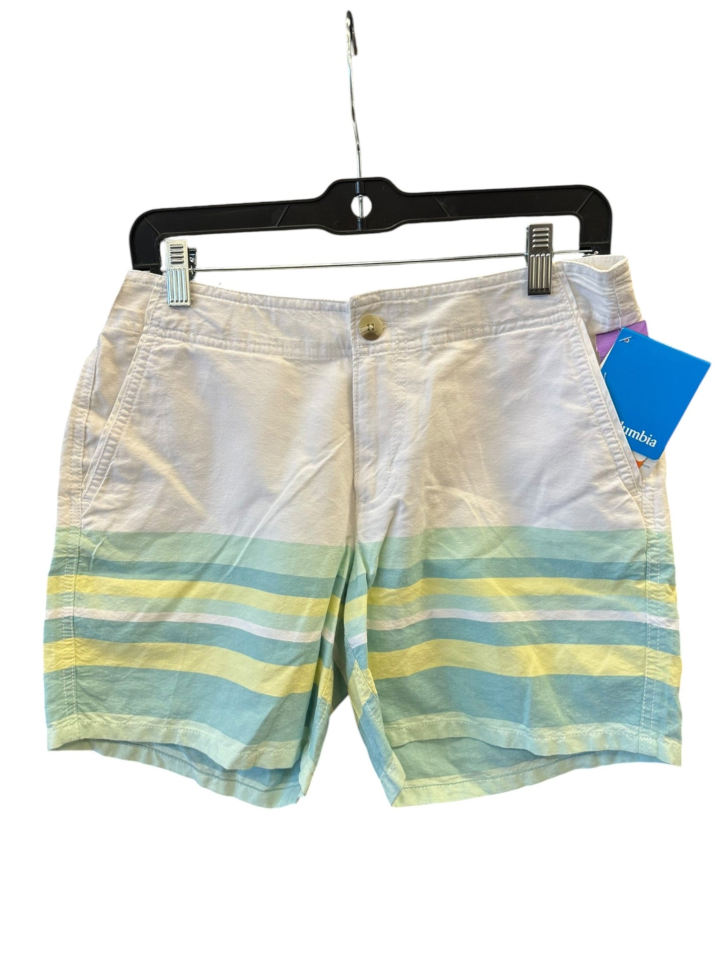 Shorts By Columbia In Green & White, Size:8