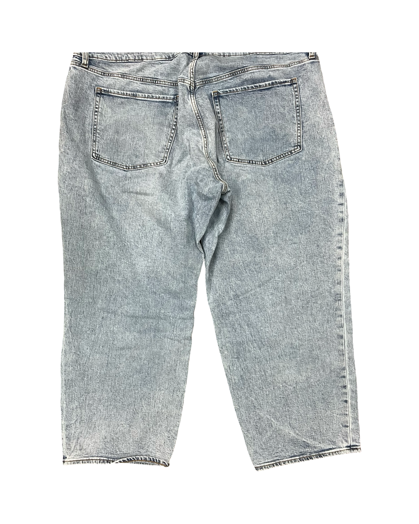 Jeans Wide Leg By Old Navy In Blue Denim, Size:24
