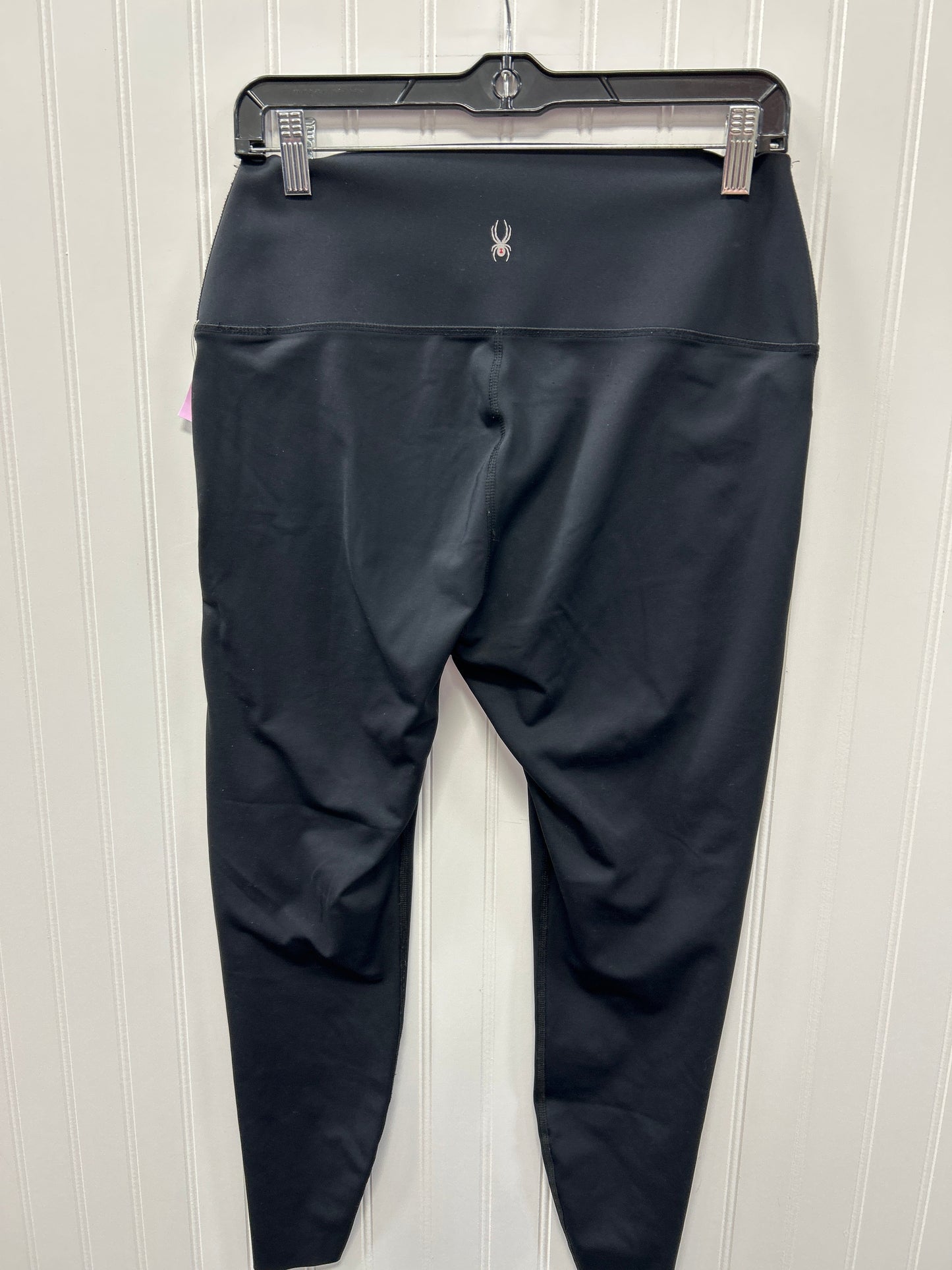 Athletic Leggings By Spyder In Black, Size:L