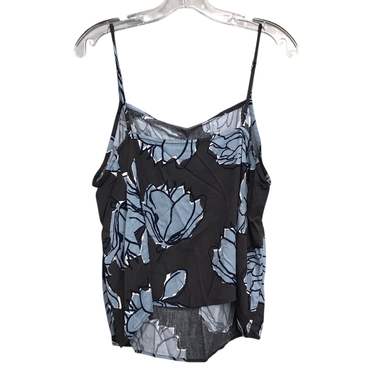 Top Sleeveless By Gap In Geometric Pattern, Size:L