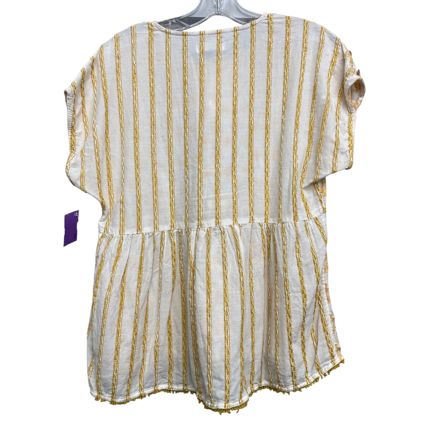 Top Sleeveless By Pilcro In Yellow, Size:Xs