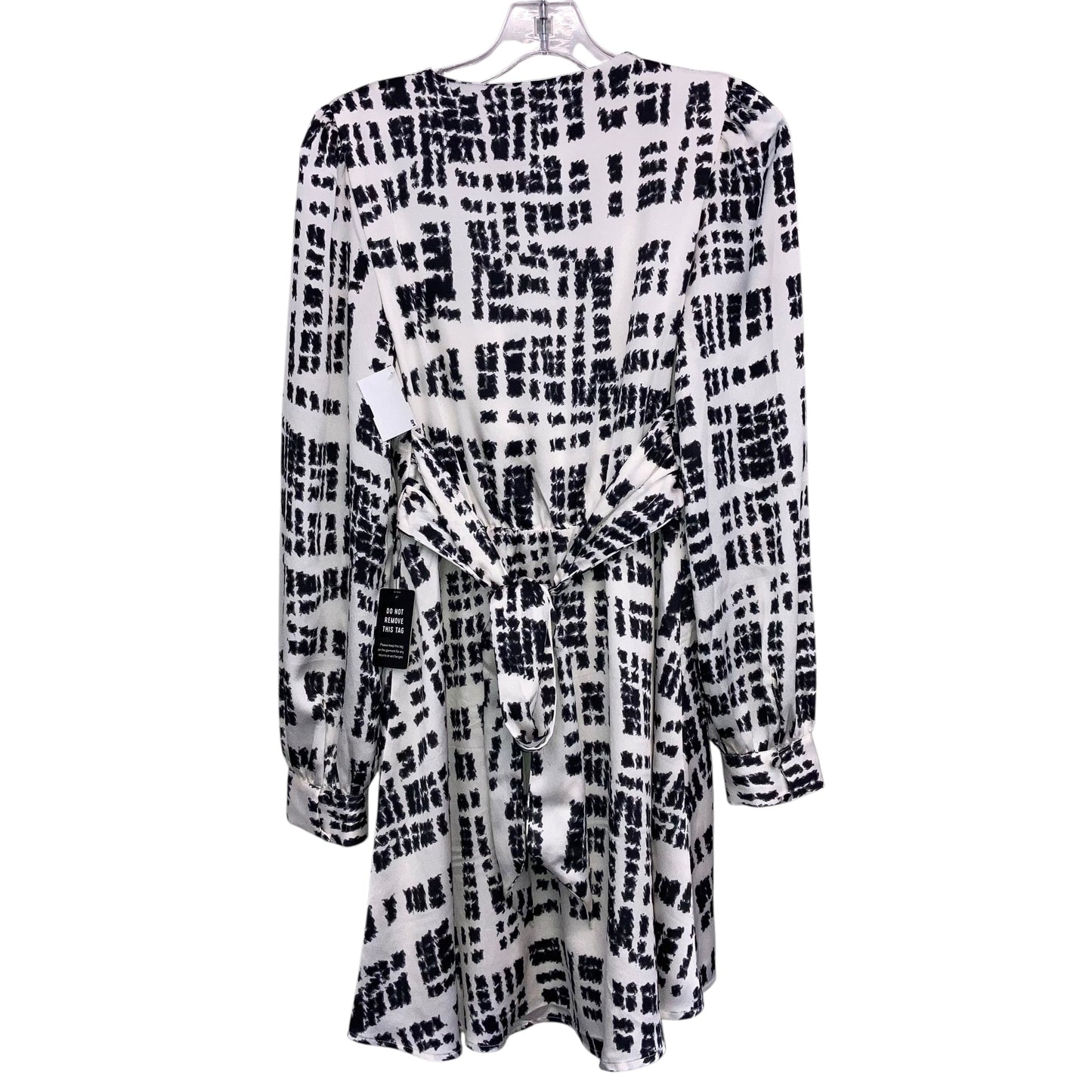 Dress Work By Express In Black & White, Size:Xs