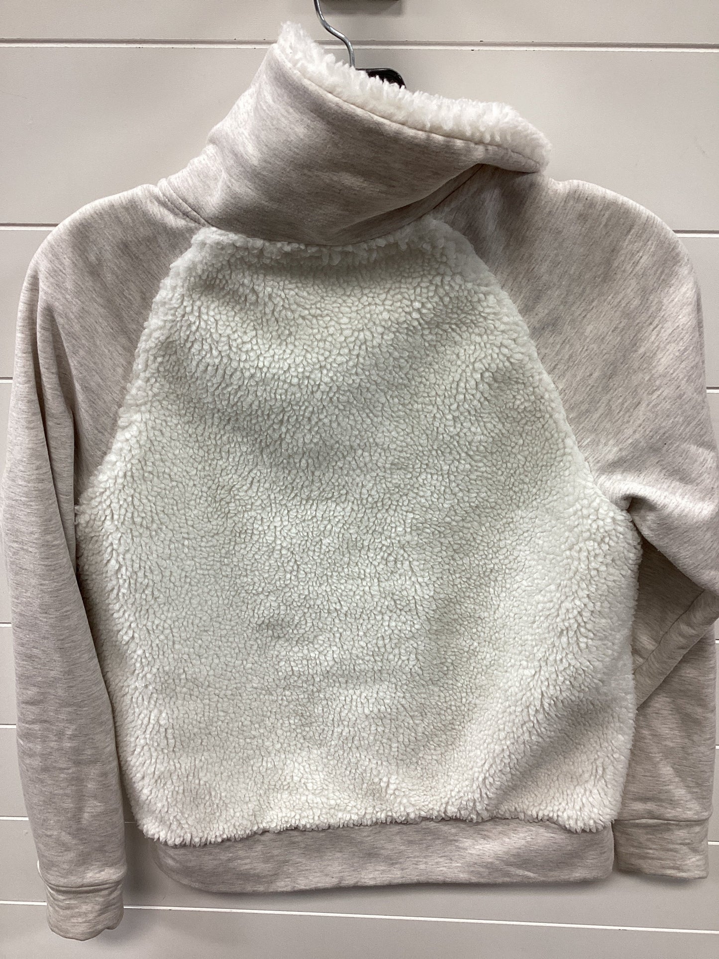 Jacket Fleece By Athleta In Cream, Size:Xs