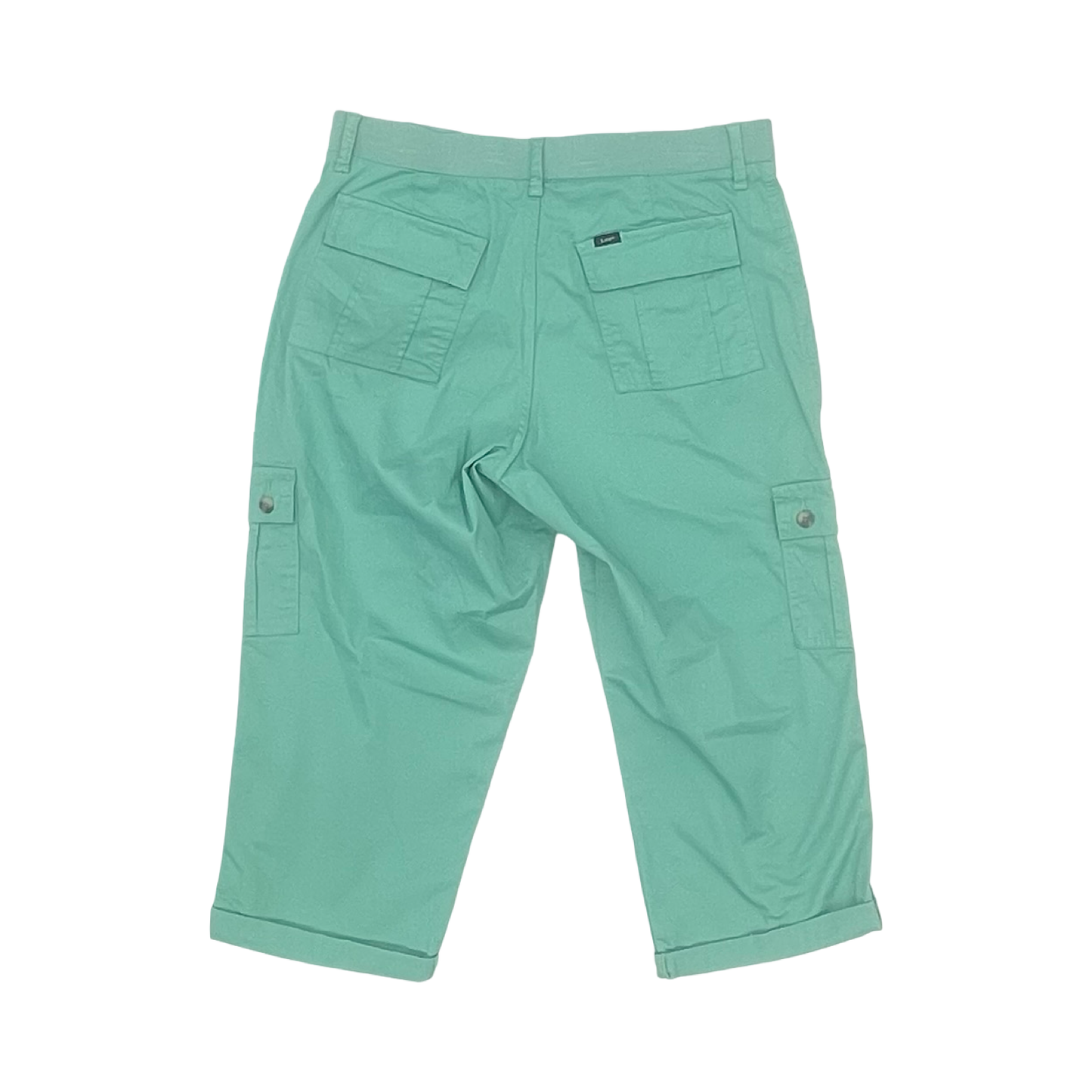 Pants Cropped By Lee In Green, Size:12