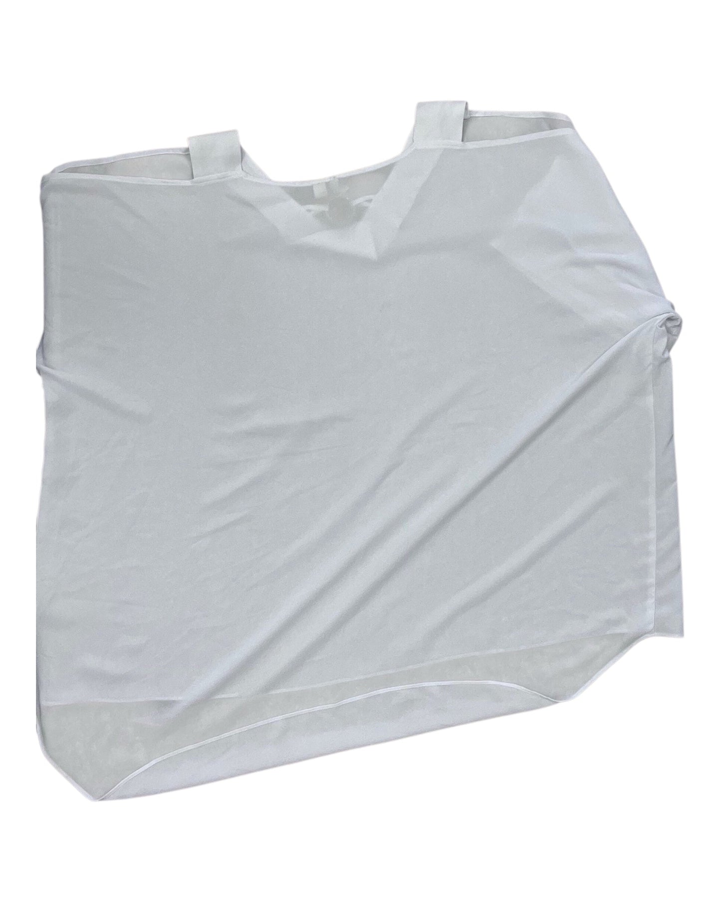 Top Ss By Clothes Mentor In White, Size:4X