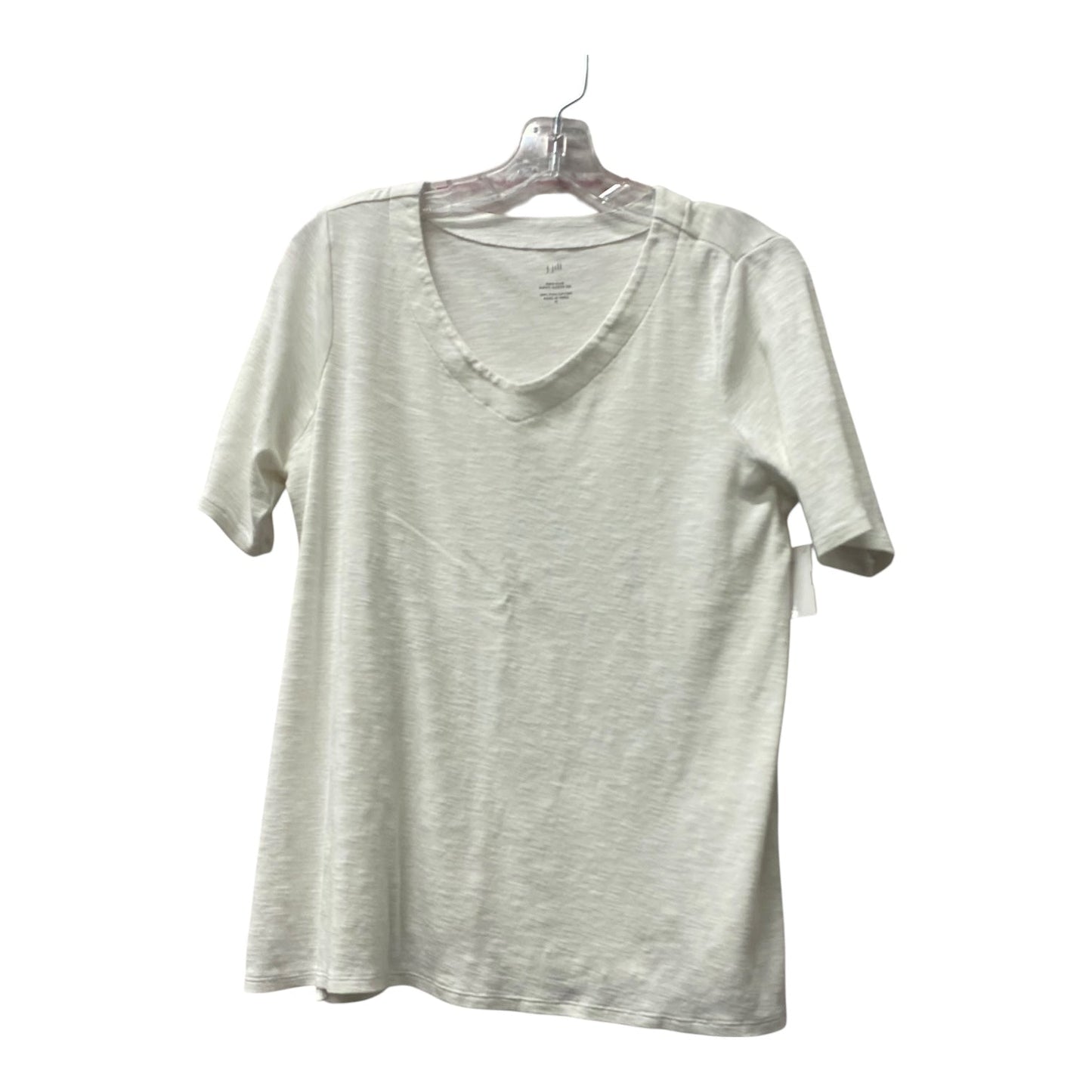 Top Ss Basic By J. Jill In White, Size:M