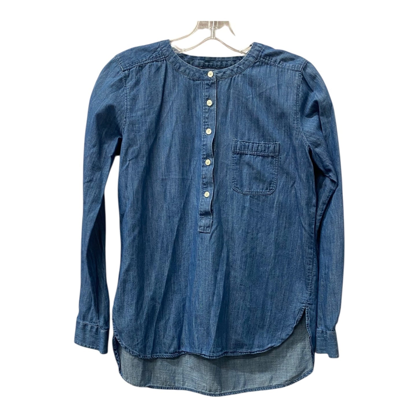 Top Ls By Loft In Blue, Size:Xxs