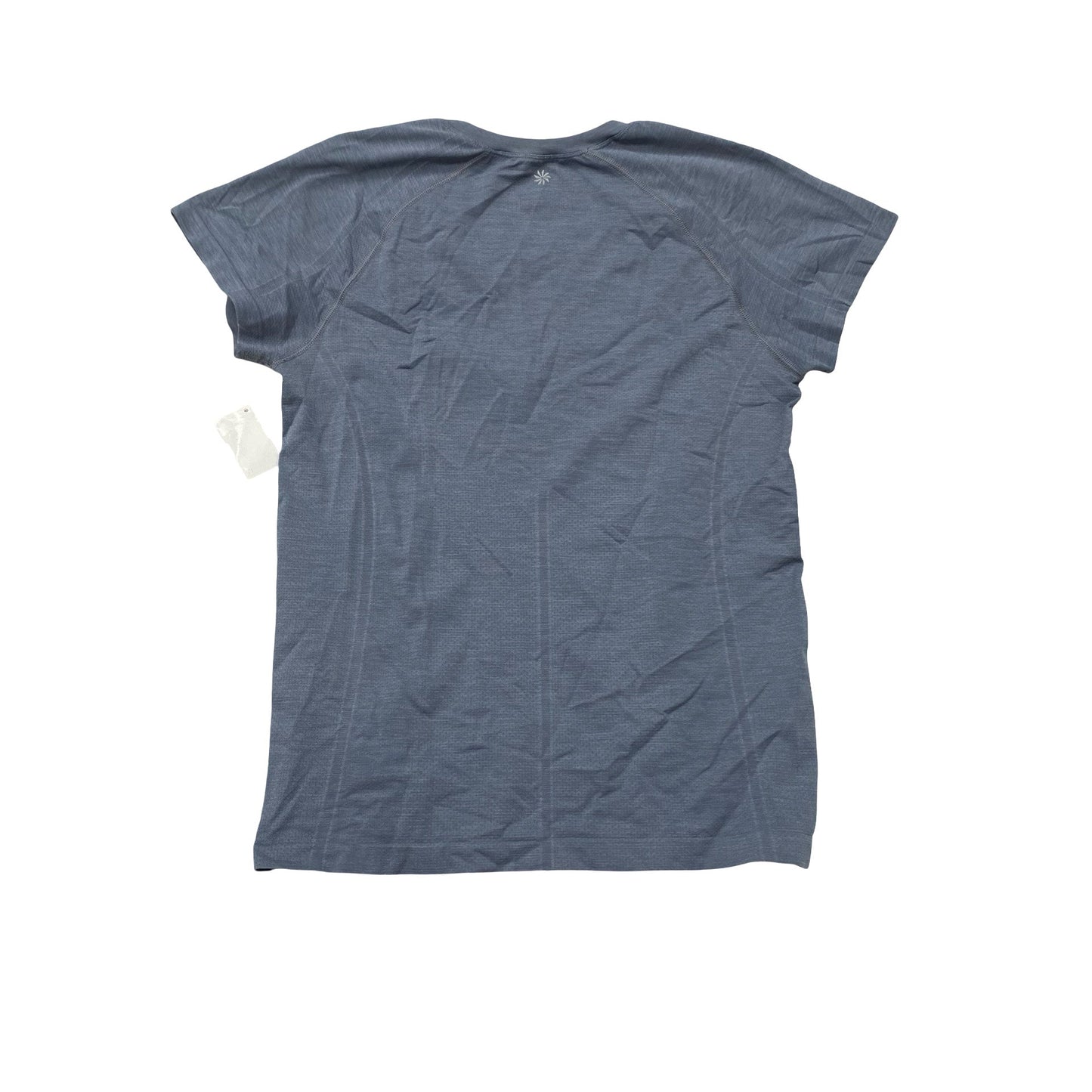Athletic Top Ss By Athleta In Grey, Size:L