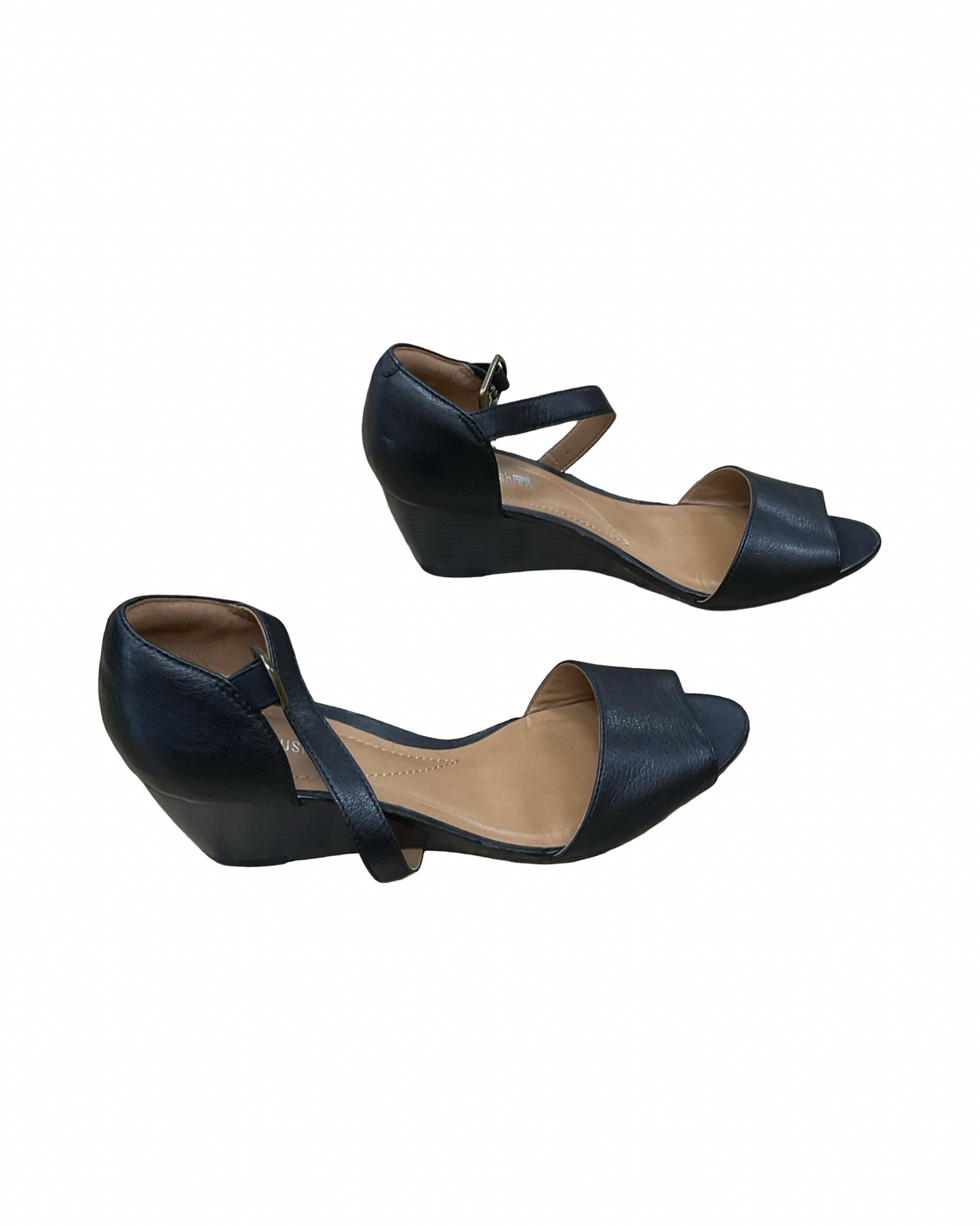 Sandals Heels Block By Clarks In Black, Size:8