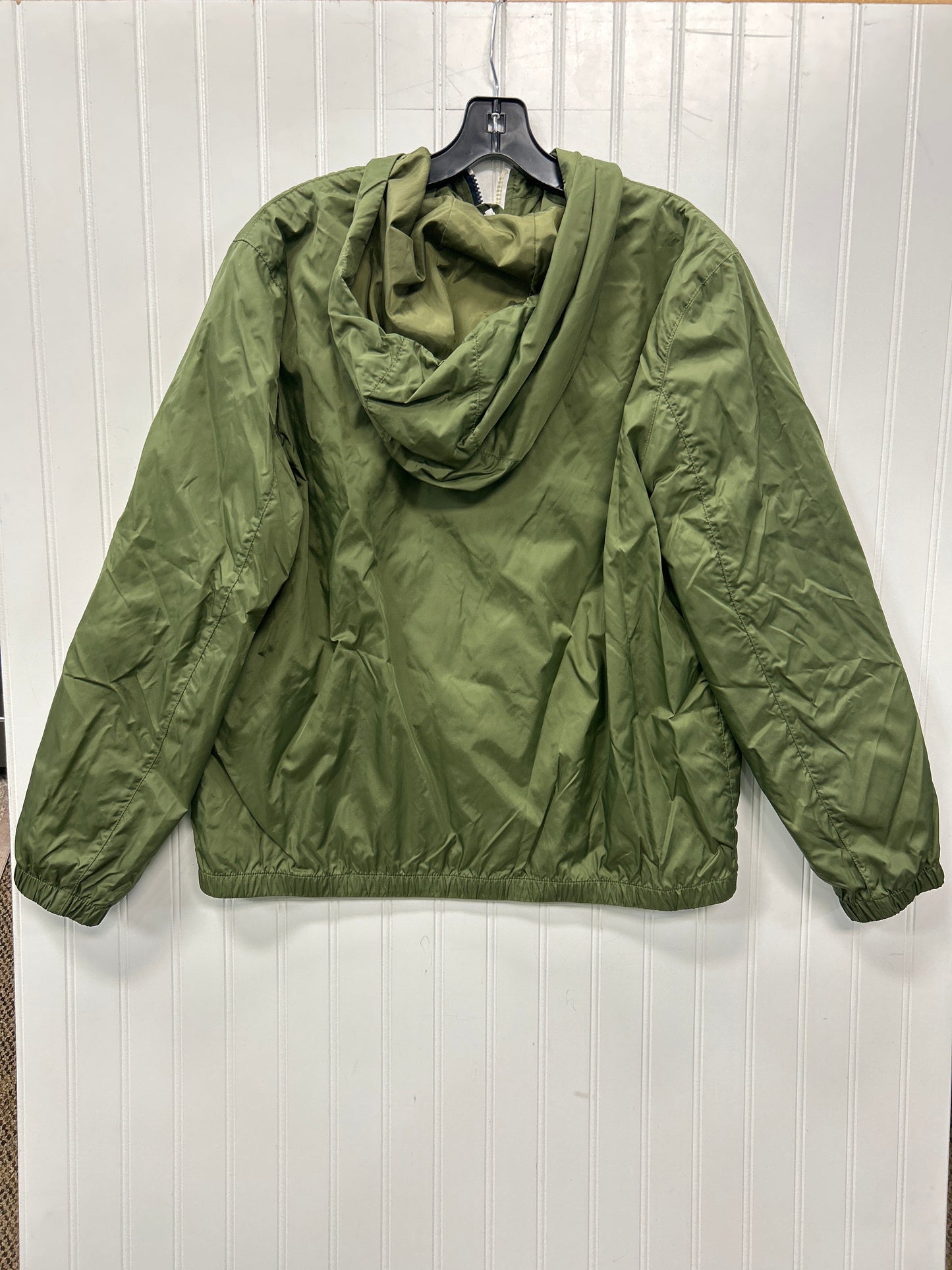 Jacket Windbreaker By Tommy Hilfiger In Green, Size:L