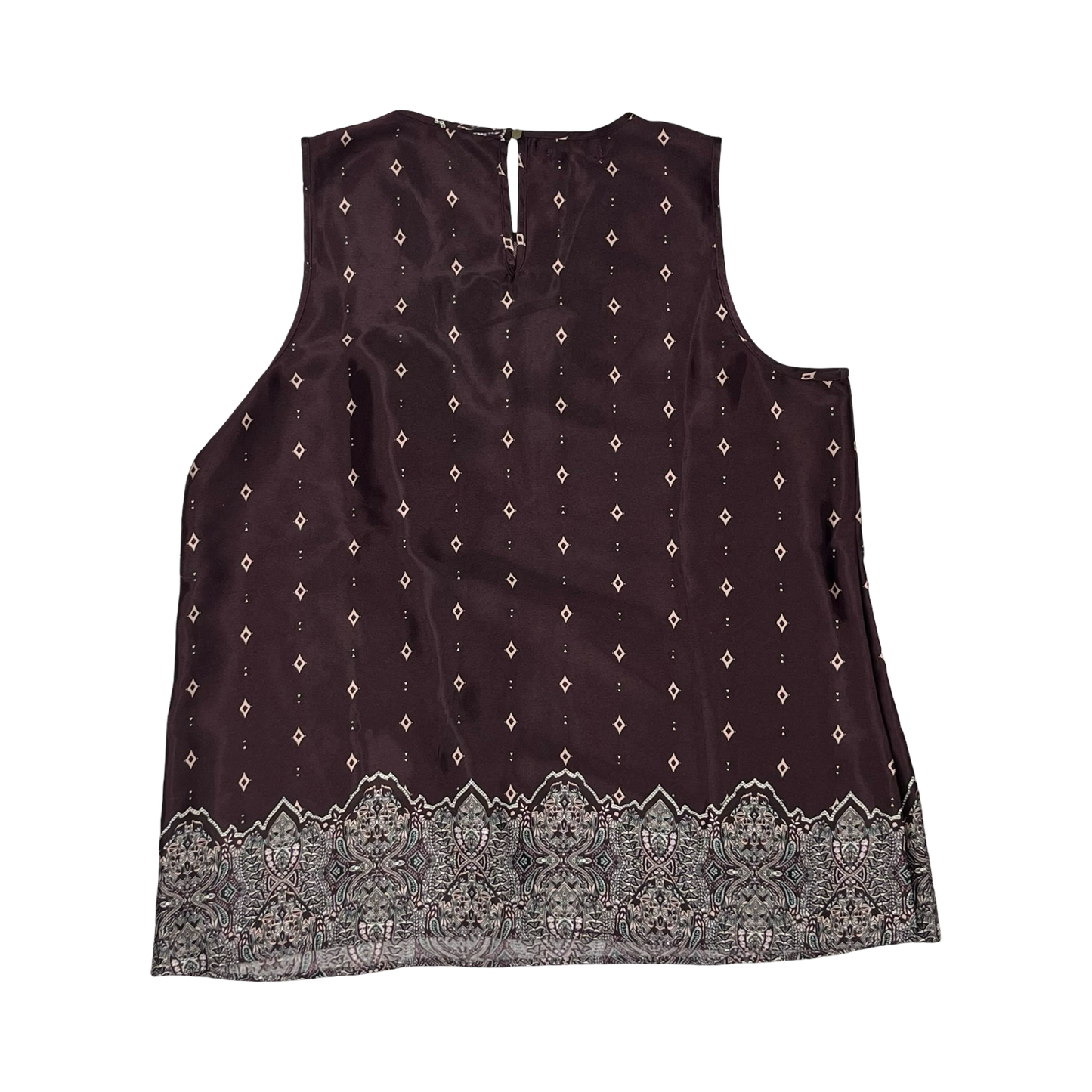 Blouse Sleeveless By Maurices In Purple, Size:Xl