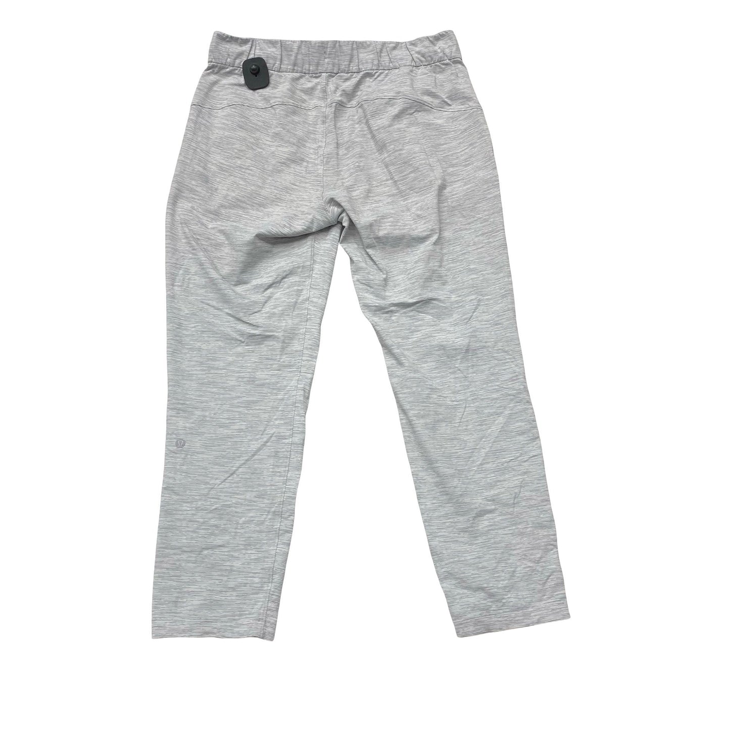Athletic Pants By Lululemon In Grey, Size:10
