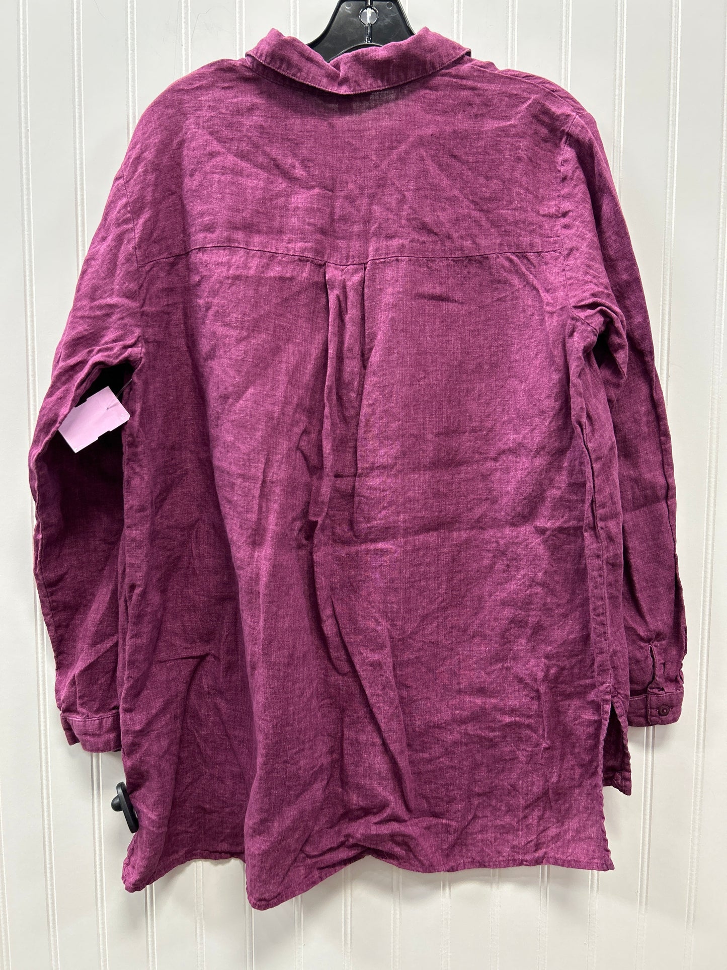 Top Ls By Eileen Fisher In Purple, Size:M
