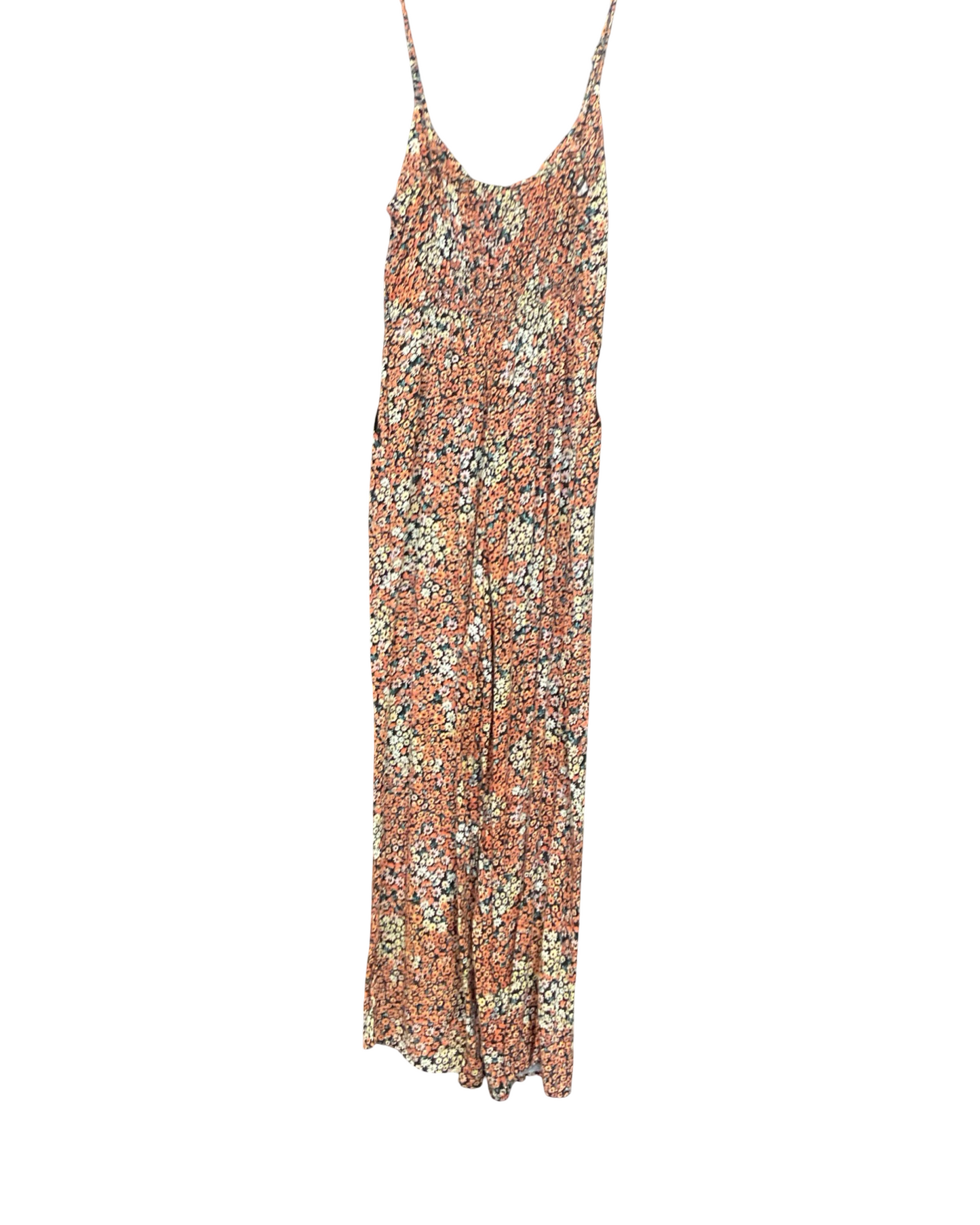 Jumpsuit By Mi Ami In Black & Orange, Size:S