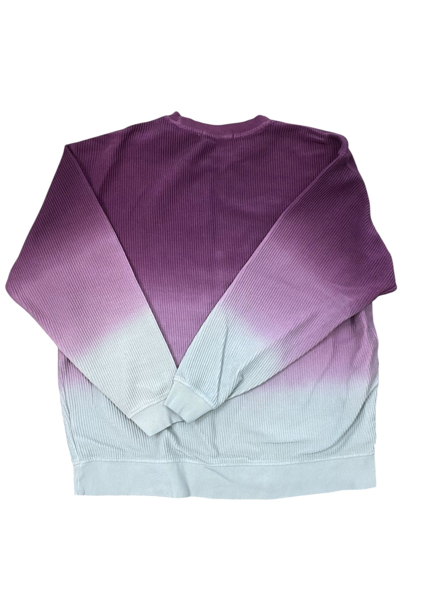 Sweatshirt Crewneck By Clothes Mentor In Purple, Size:M