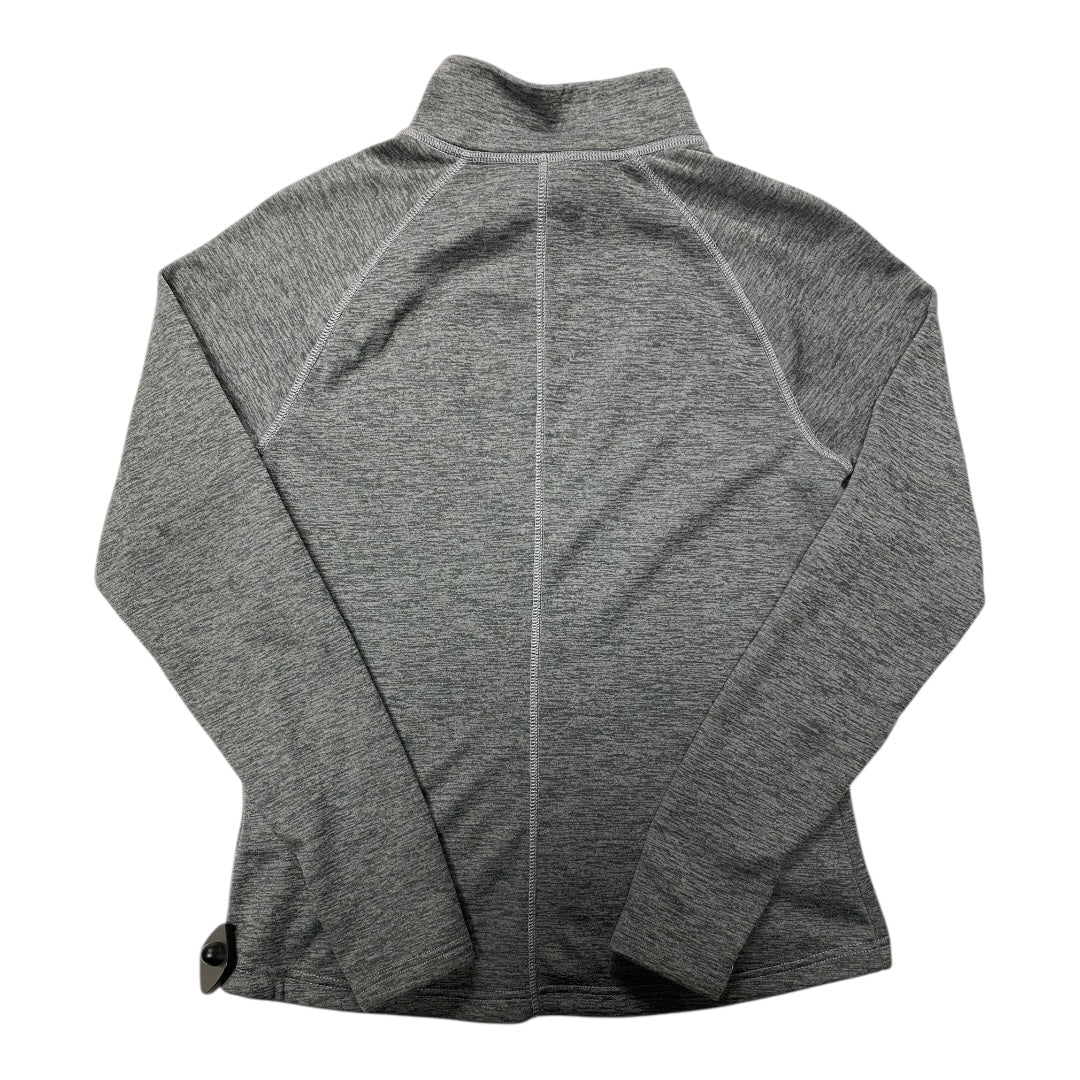 Athletic Top Ls Collar By The North Face In Grey, Size:S