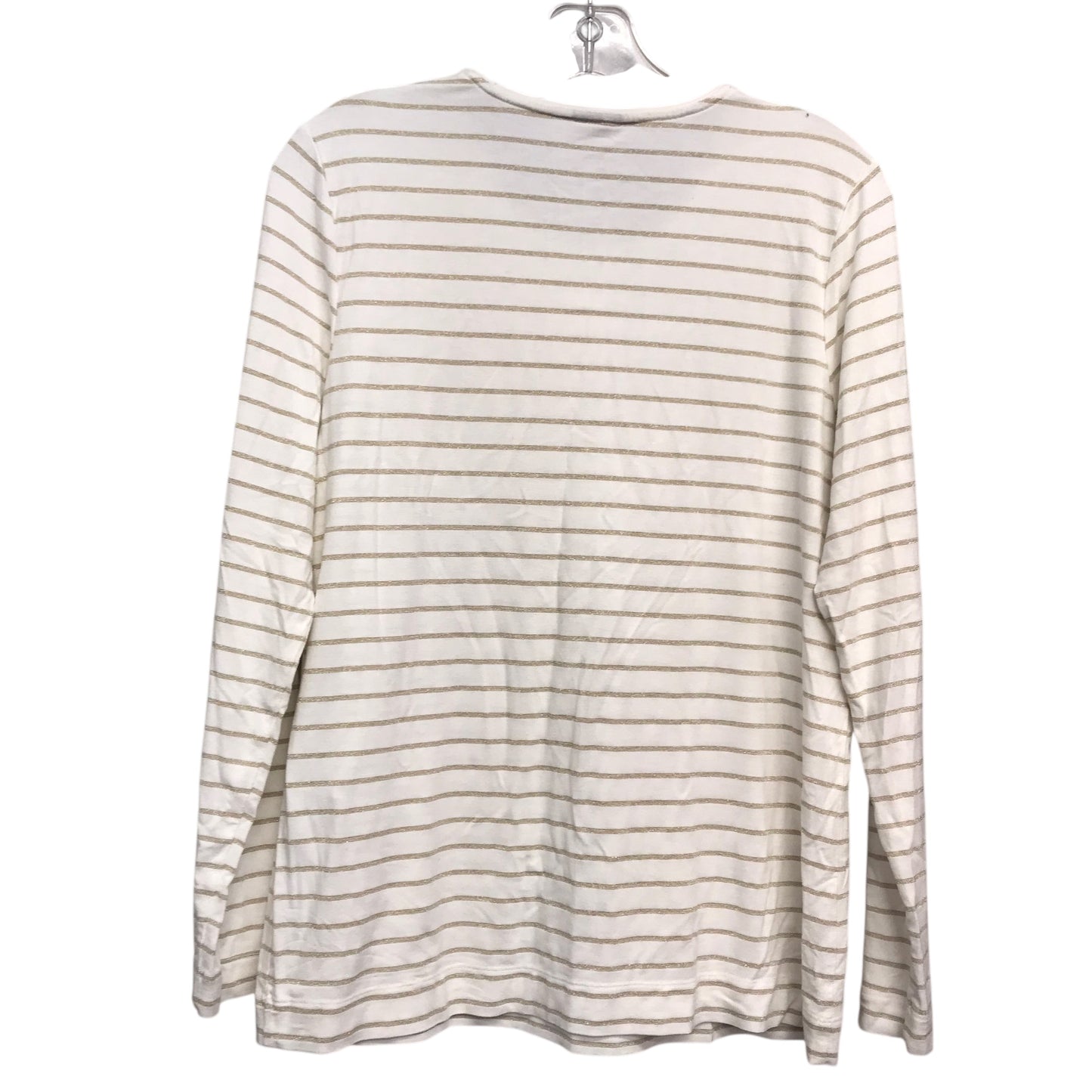 Top Ls Basic By Chicos In Striped Pattern, Size:M