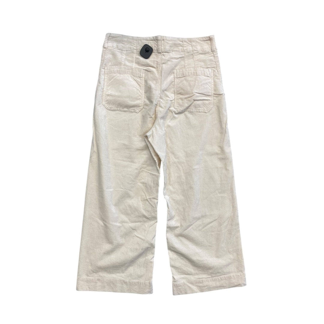 Pants Corduroy By Maeve In Cream, Size:16
