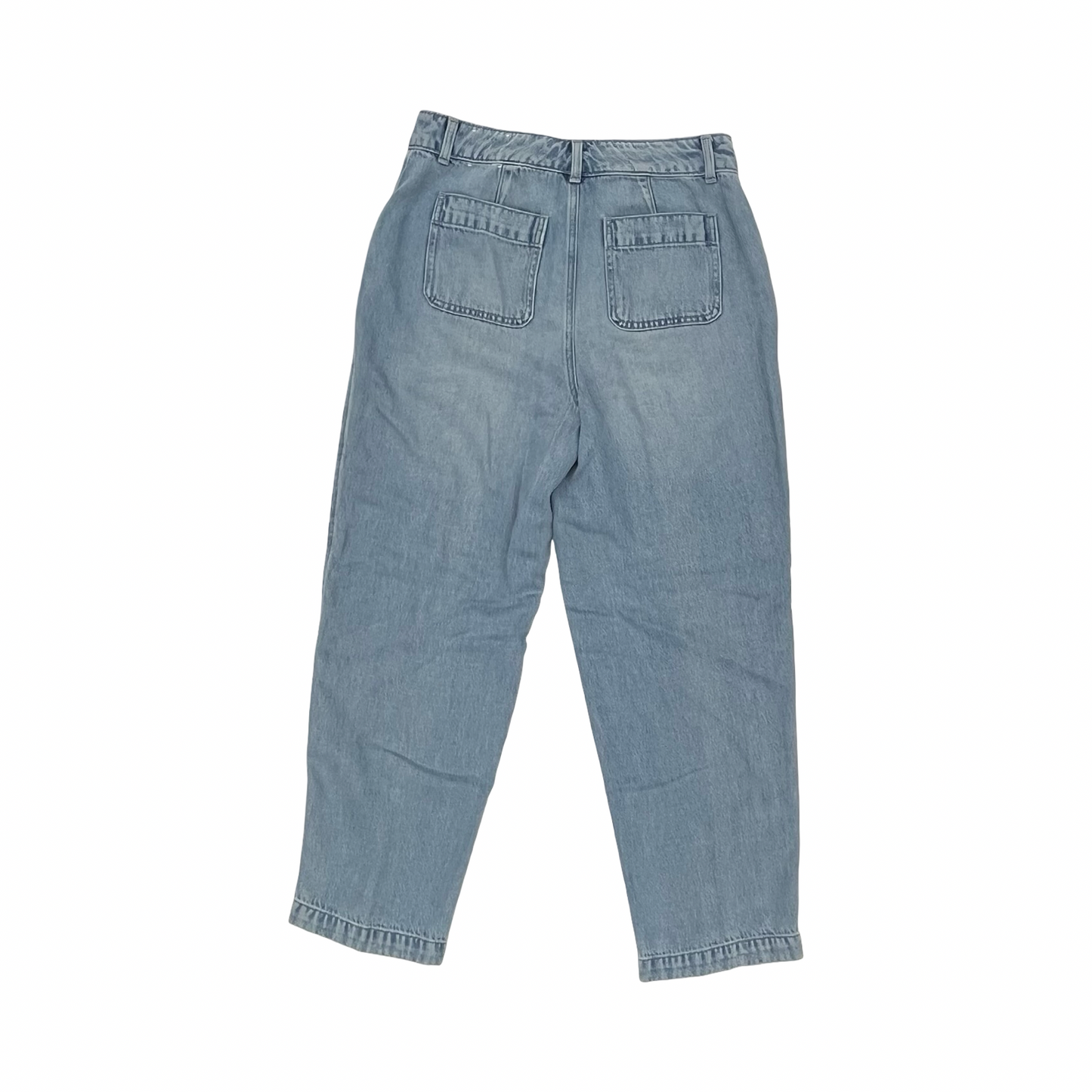Jeans Straight By Talbots In Blue Denim, Size:4