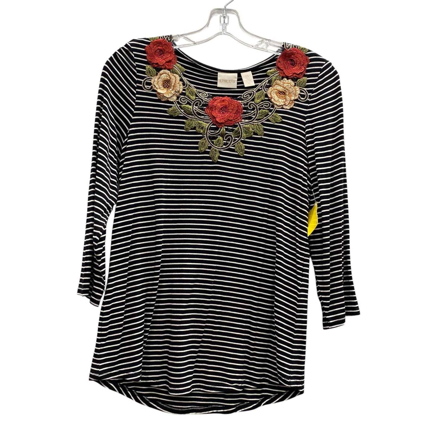 Top Ls By Chicos In Black, Size:S