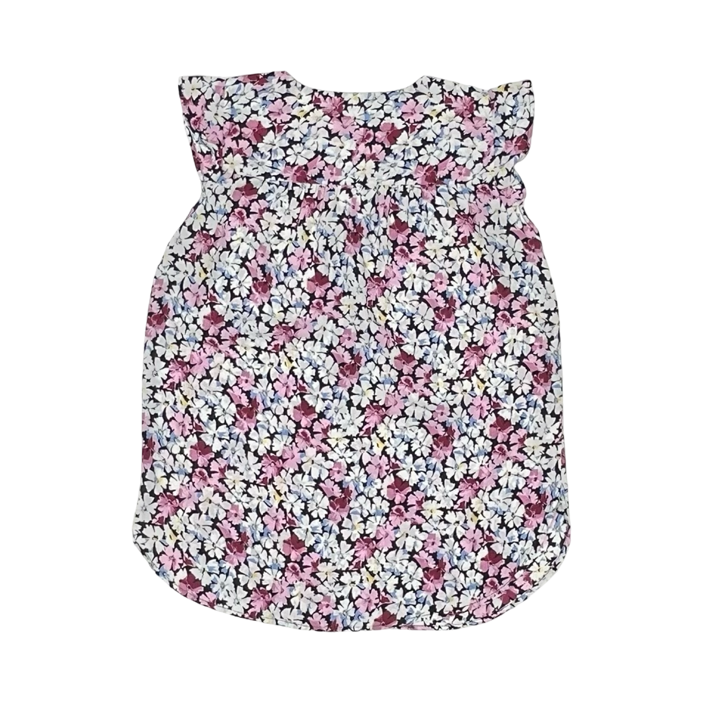 Blouse Ss By Loft In Floral Print, Size:Xs