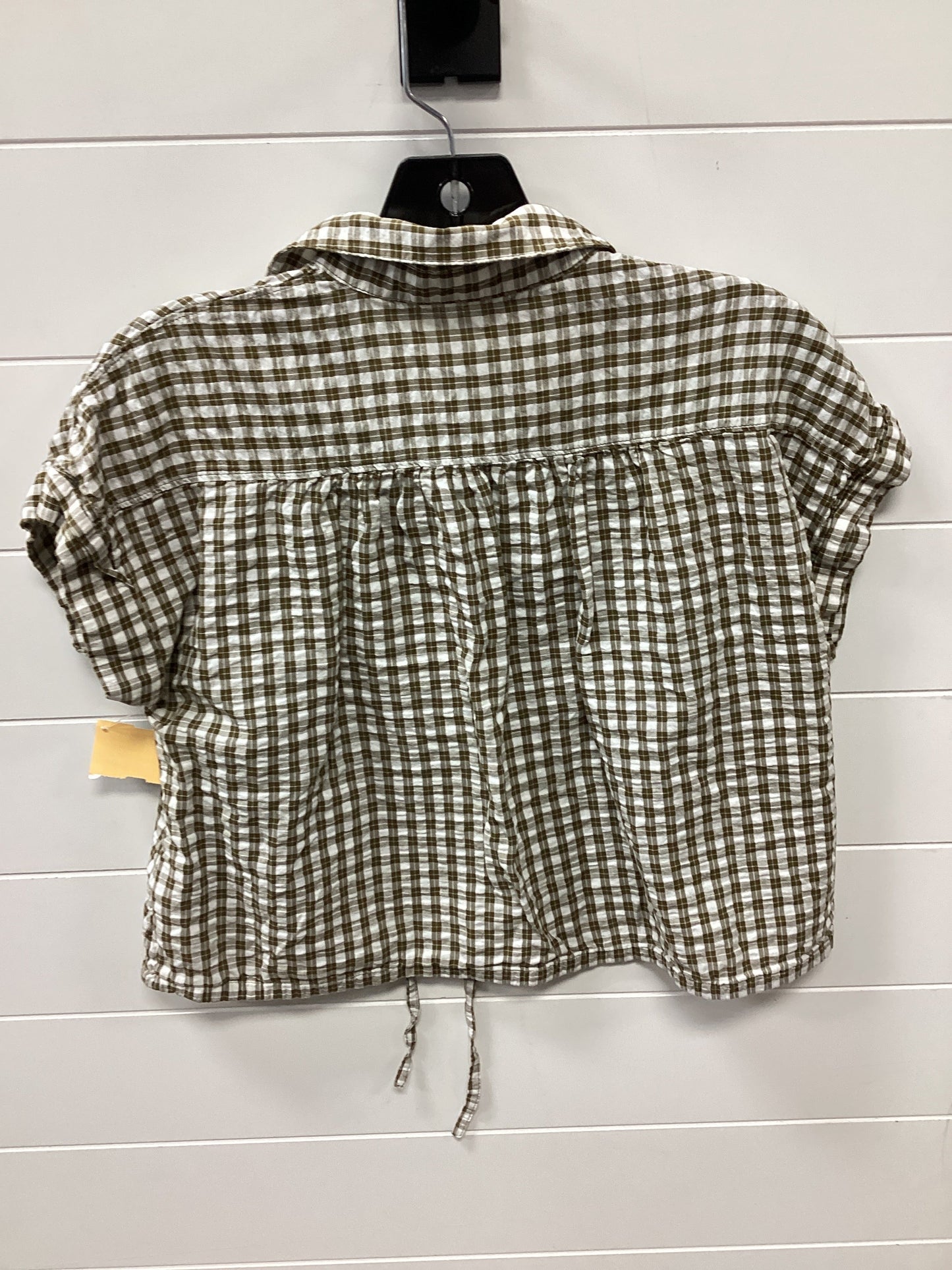 Top Ss By Madewell In Green & White, Size:Xs