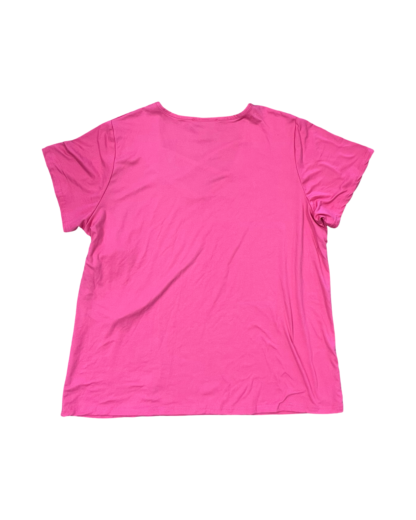 Top Ss By Clothes Mentor In Pink, Size:2X